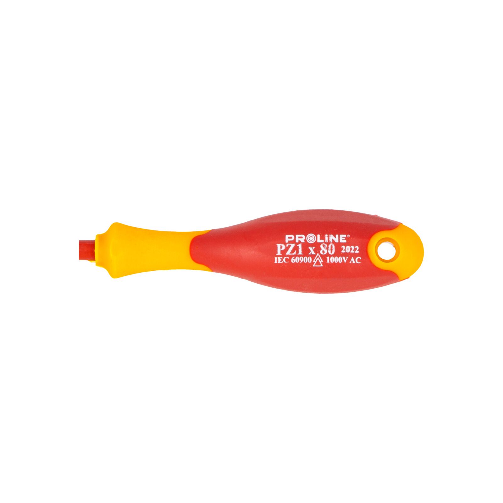 Electrician Screwdriver, Soft Touch, Star PZ1/80, 1000V, Proline