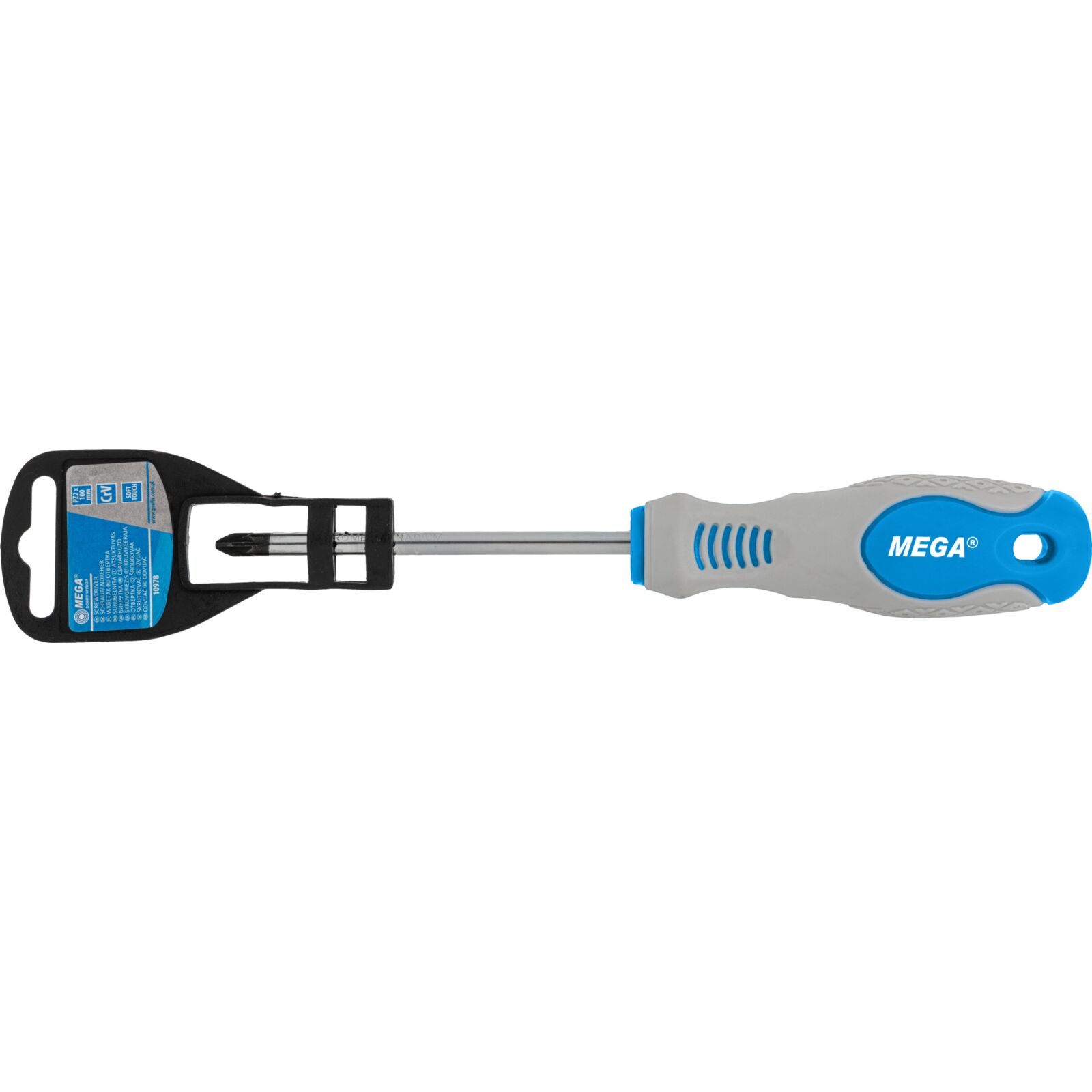 Pozidriv Screwdriver Pz2 x 100 mm CrV