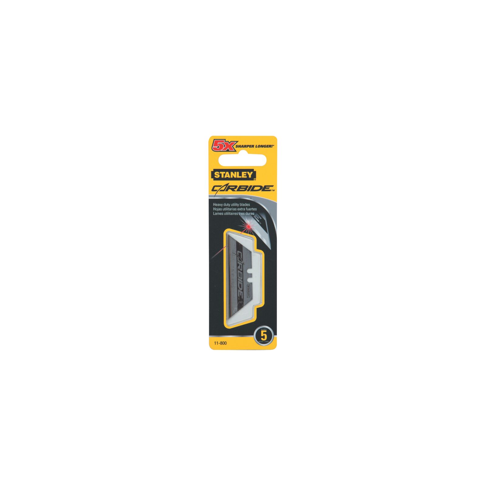 5 Pack Carbide Blades