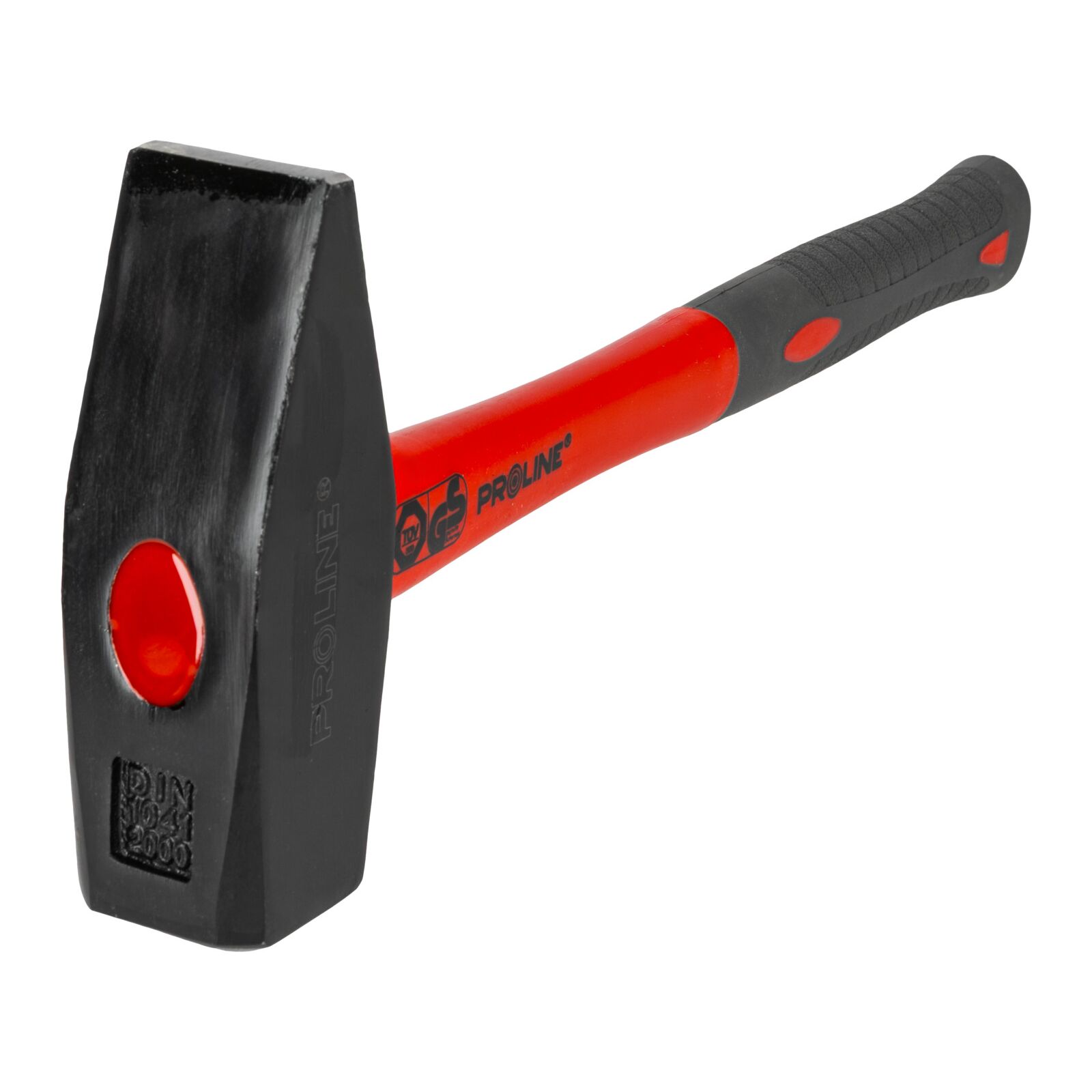 Maskinistklubba 2, 0 kg, Fiberglas Handtag Belagt 75%, Proline
