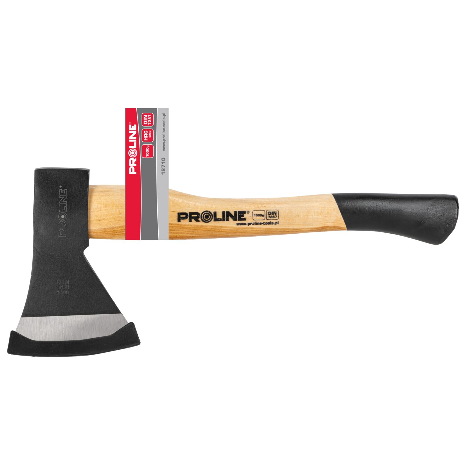 Hand Axe 1.0 kg, 430 mm Wooden Handle, Proline