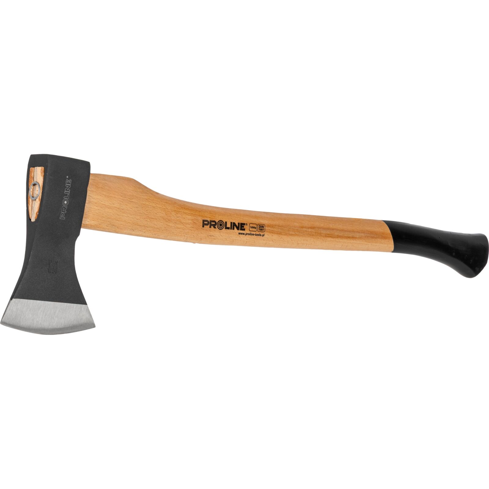 Yxa 1, 25 kg 700 mm med trähandtag, Proline