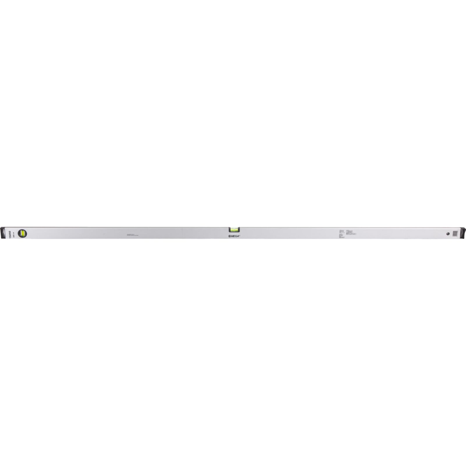 Vattenpass aluminium 2000 mm, 2 libeller
