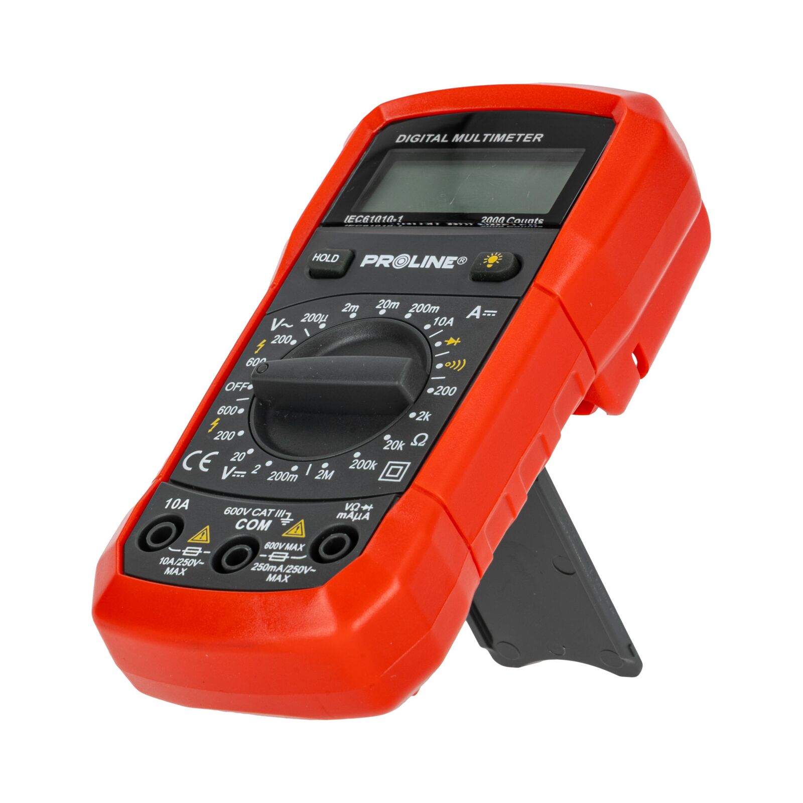 Digital Multimeter 600V with Backlit Screen