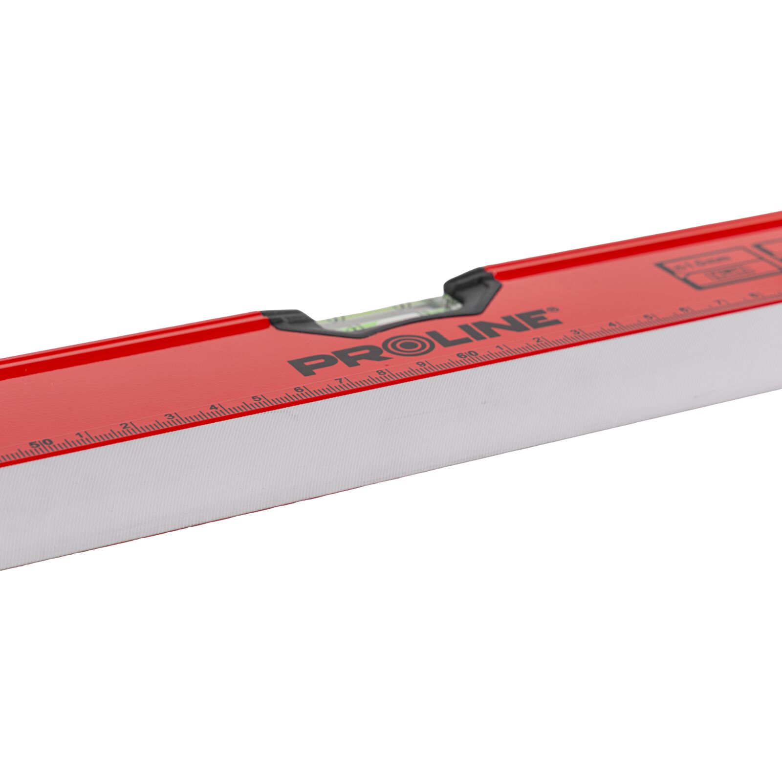 Vattenpass Standard 200 cm, 3 Libeller, 1 mm/m Noggrannhet, Proline