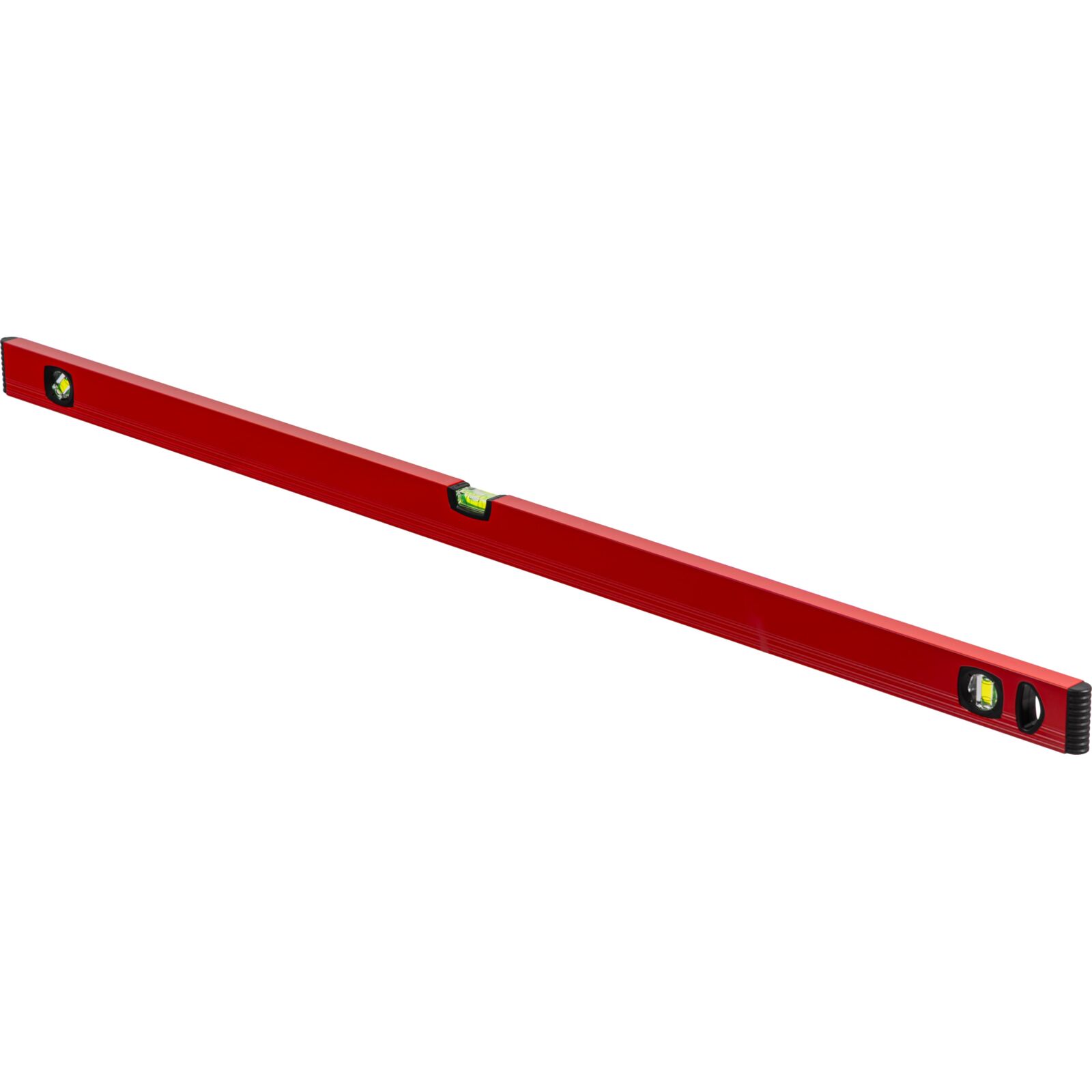 Vattenpass Aluminium 120 cm, Rostfri Magnetisk 2 Magneter, Pulverlackat, Kapro