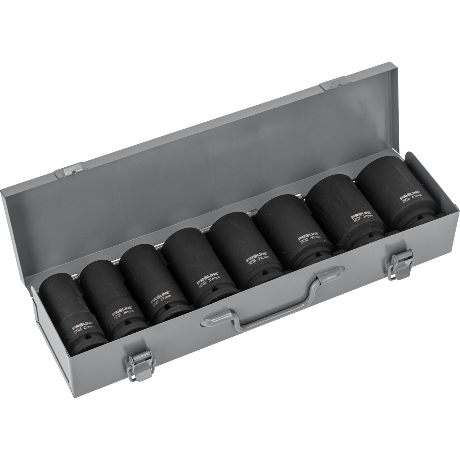 Deep Impact Socket set 8 pcs 3/422-41 mm CRV-MO, Proline
