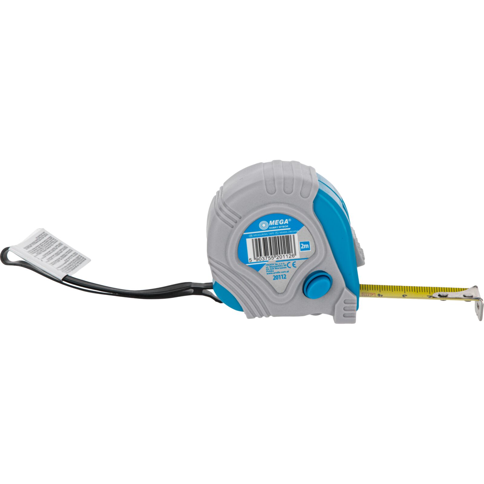 Measuring Tapes - 2M16M, Rubber Case , Skin Pack