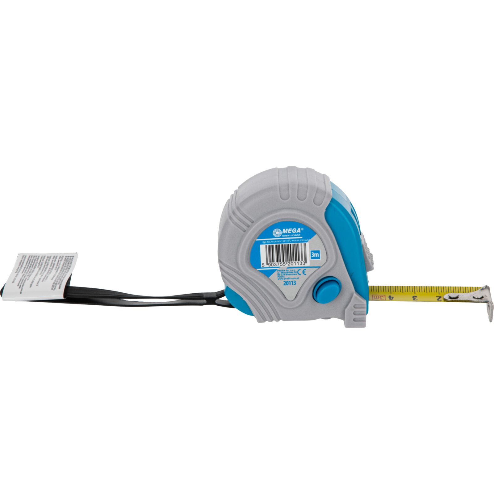 Measuring Tapes - 3M16M, Rubber Case , Skin Pack
