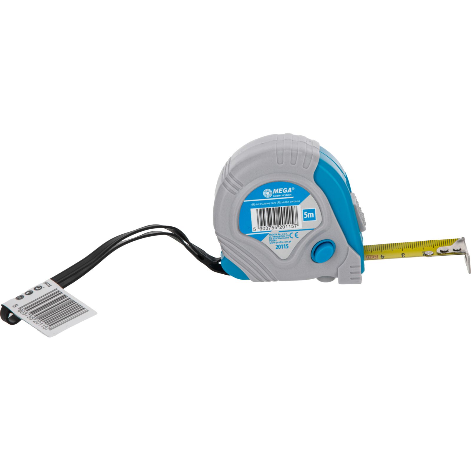 Measuring Tapes -5M19 mm, with Rubber Stick