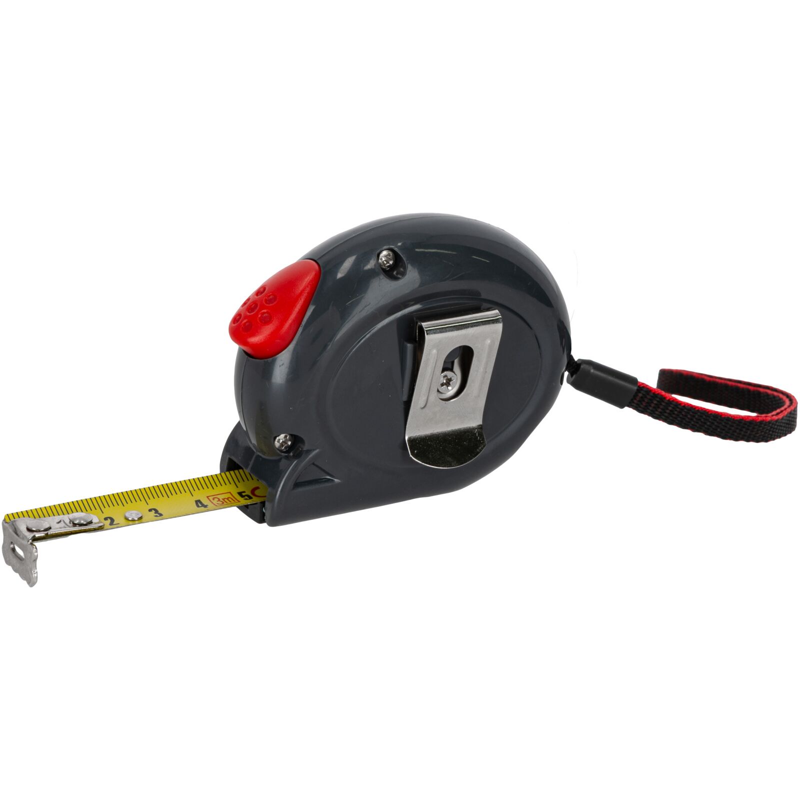 Måttband 3m, 16 mm, Nylonbeläggning, Proline