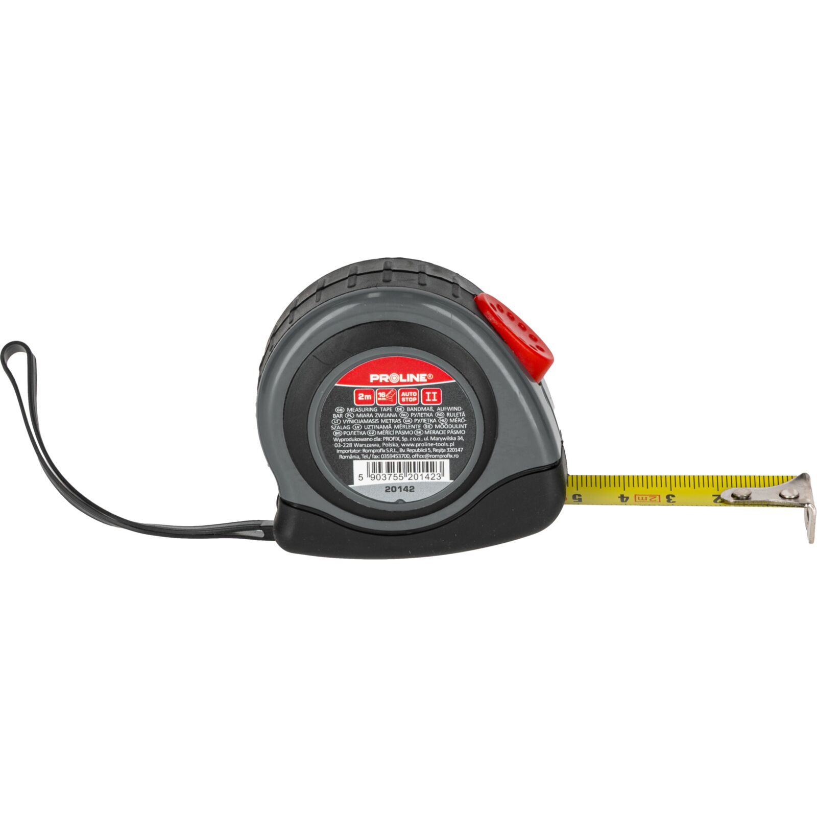 Measuring Tape 2 m 16 mm Automatic Lock