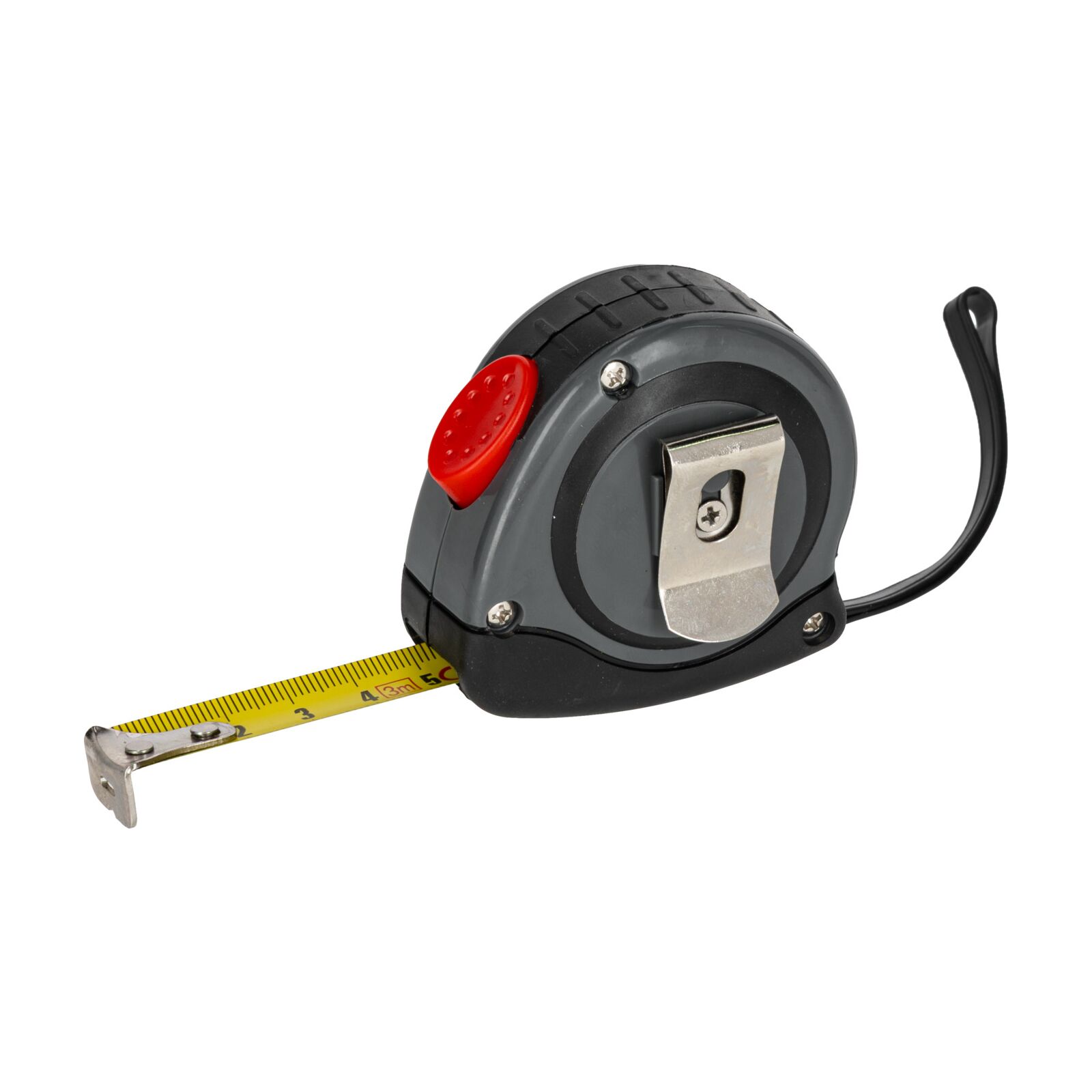 Measuring Tape 3m-16m, Rubber Case, Automatic Lock, Proline