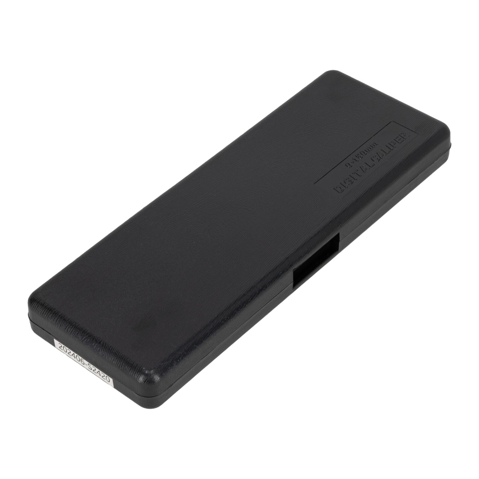 Skjutmått, digitallt, 150 mm, nogrannhet 0, 02 mm. OnOff, Zero, mm, tum. Rosfritt stål, inkl. 2 batterier (ett extra)