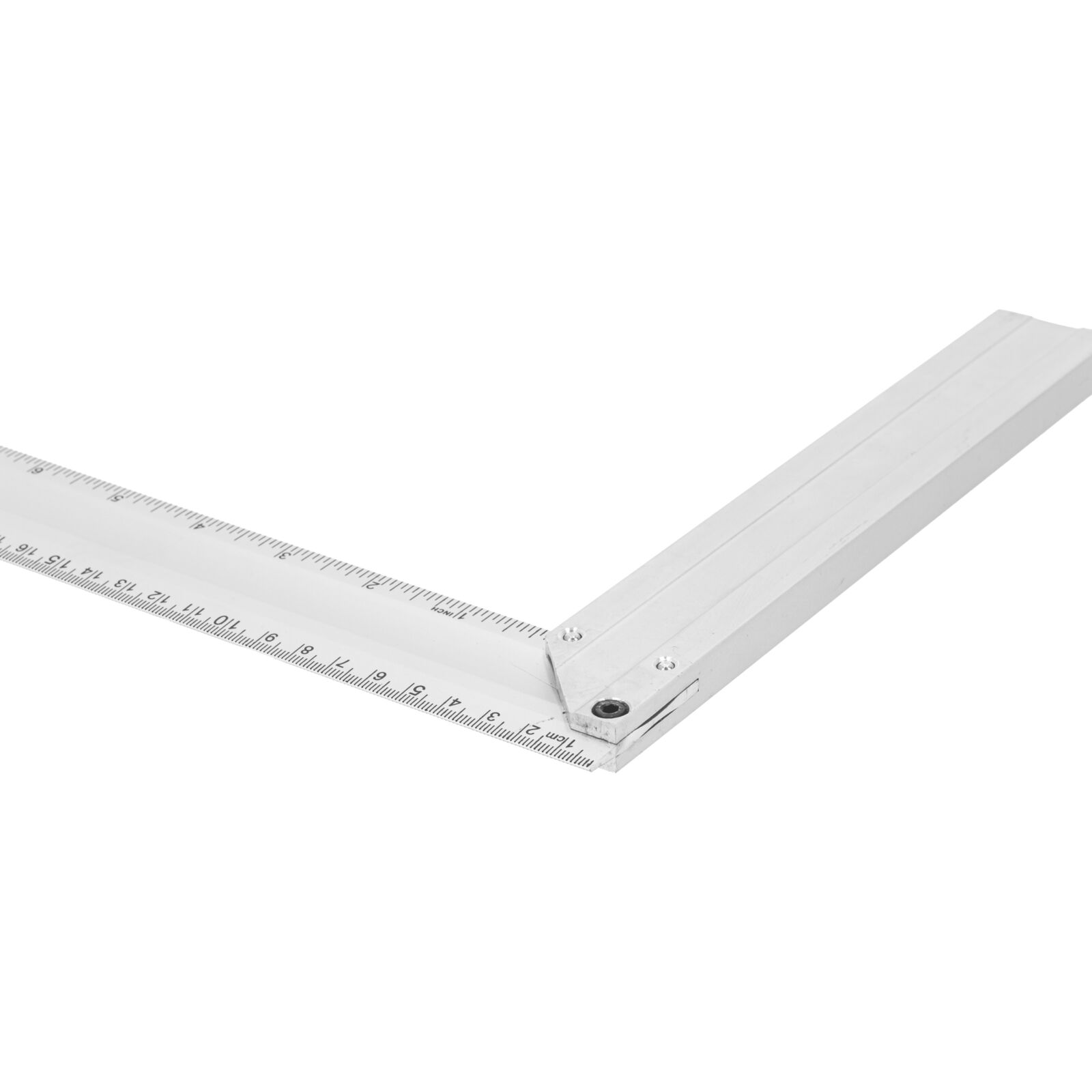 Vinkelhake med linjal 300 x 175 mm, Aluminium, Proline