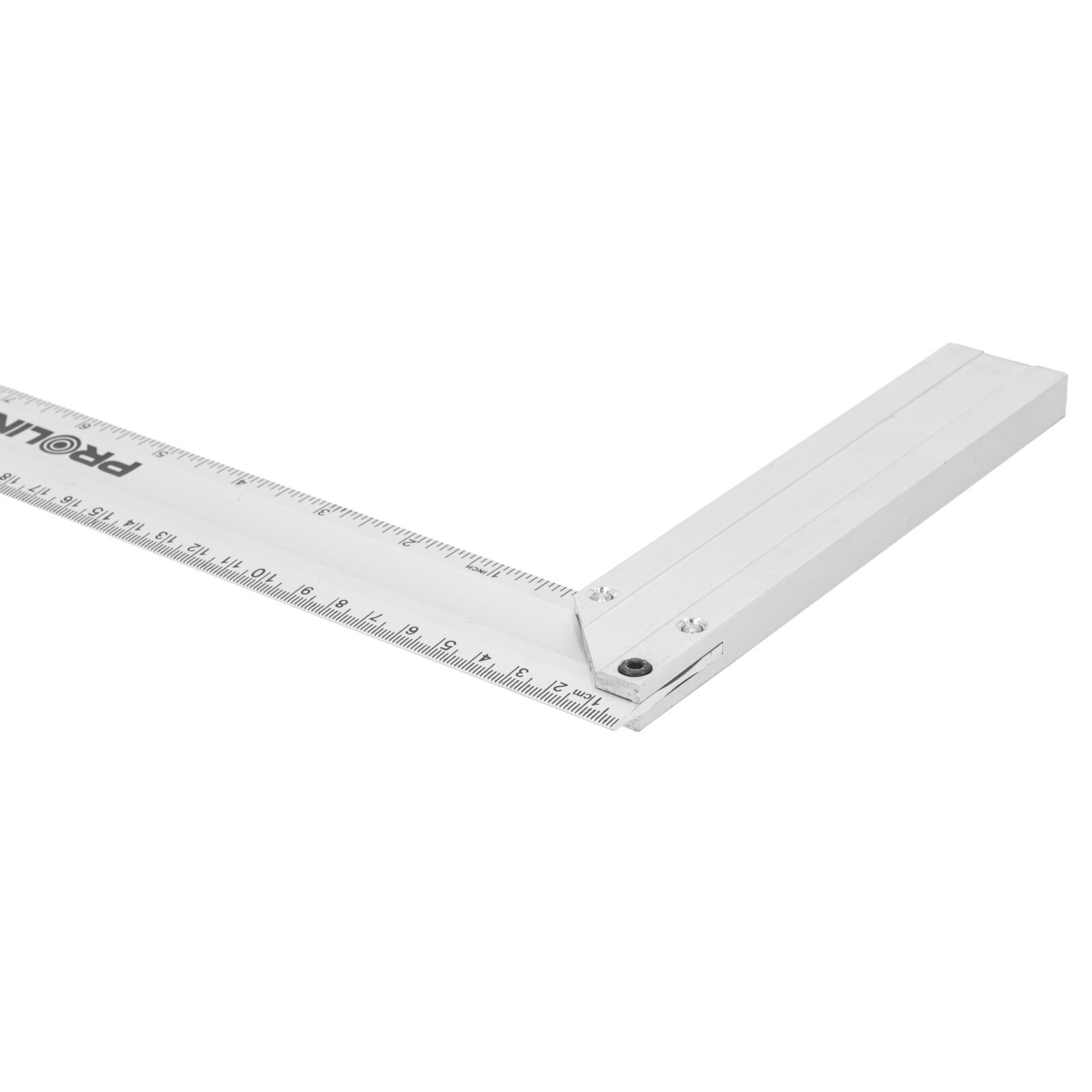 Vinkelhake med linjal 500 x 235 mm, Aluminium, Proline