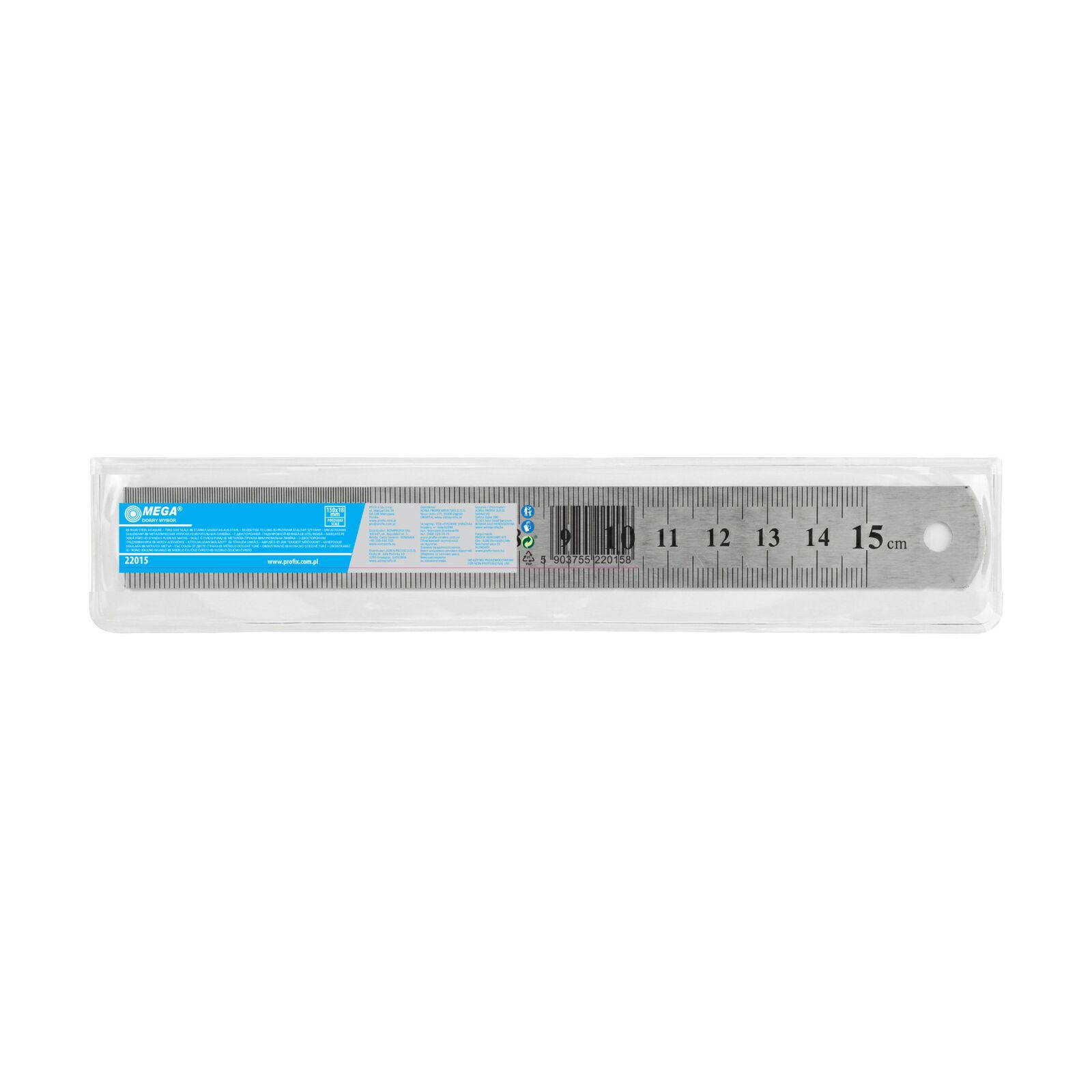 Stainless Steel Ruler 150Mmx18 mm