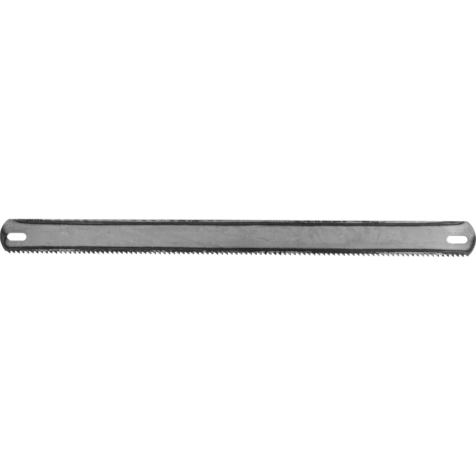 Double Sided Hacksaw Blade for Cutting Metalswood. Hardened. Size 300 x 25 mm.