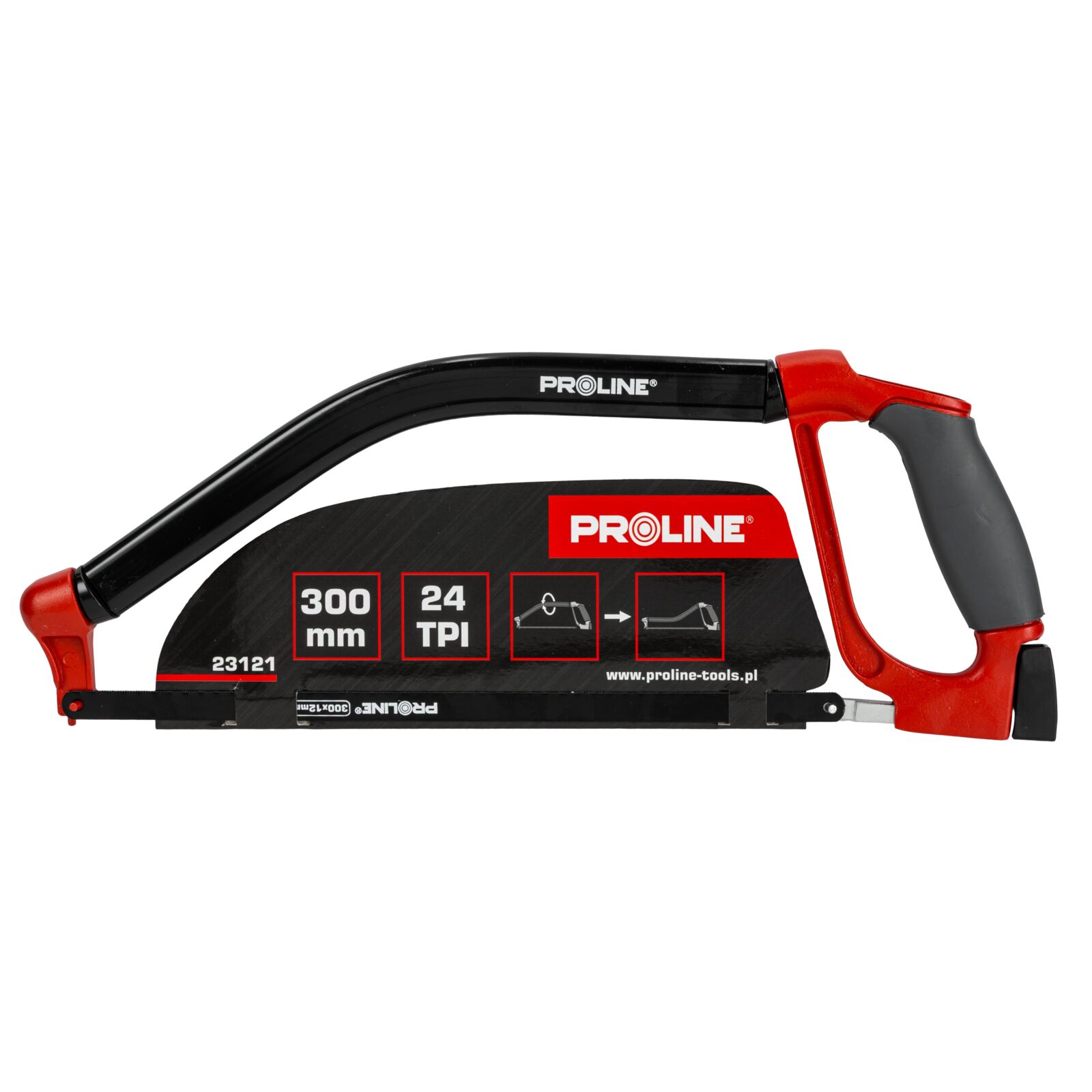 Hacksaw Frame with Adjustable Bow, 300 mm, Proline