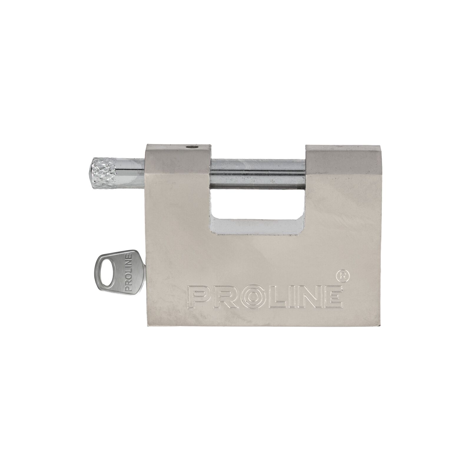 Reinforced Cast Iron Padlock 60 mm Hard Electric Key, Proline