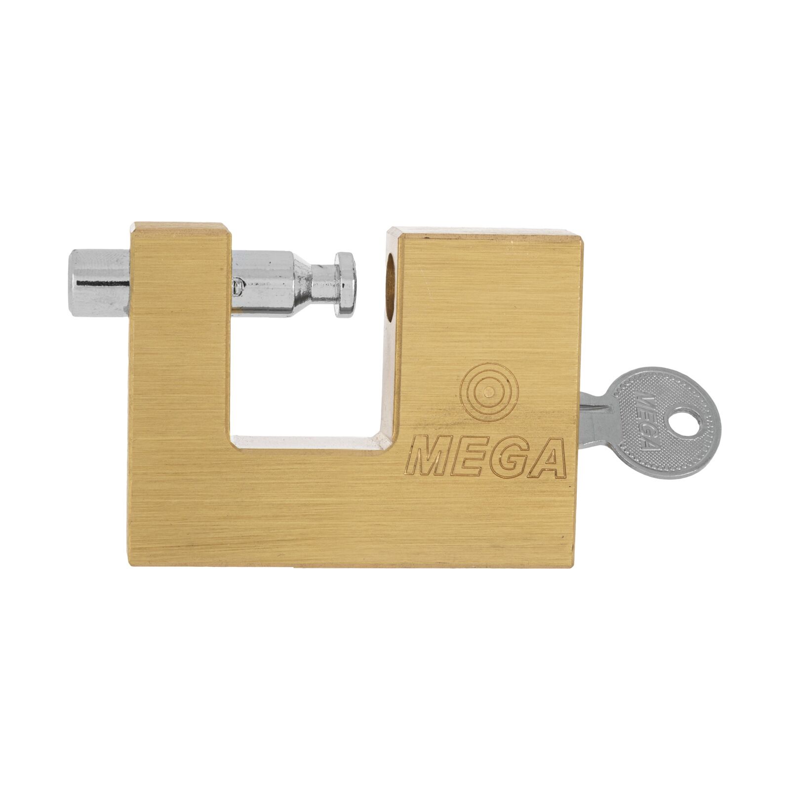 Close Shackle Brass Padlocks , 50 mm, Dist. 14 mm, Bolt 8 mm