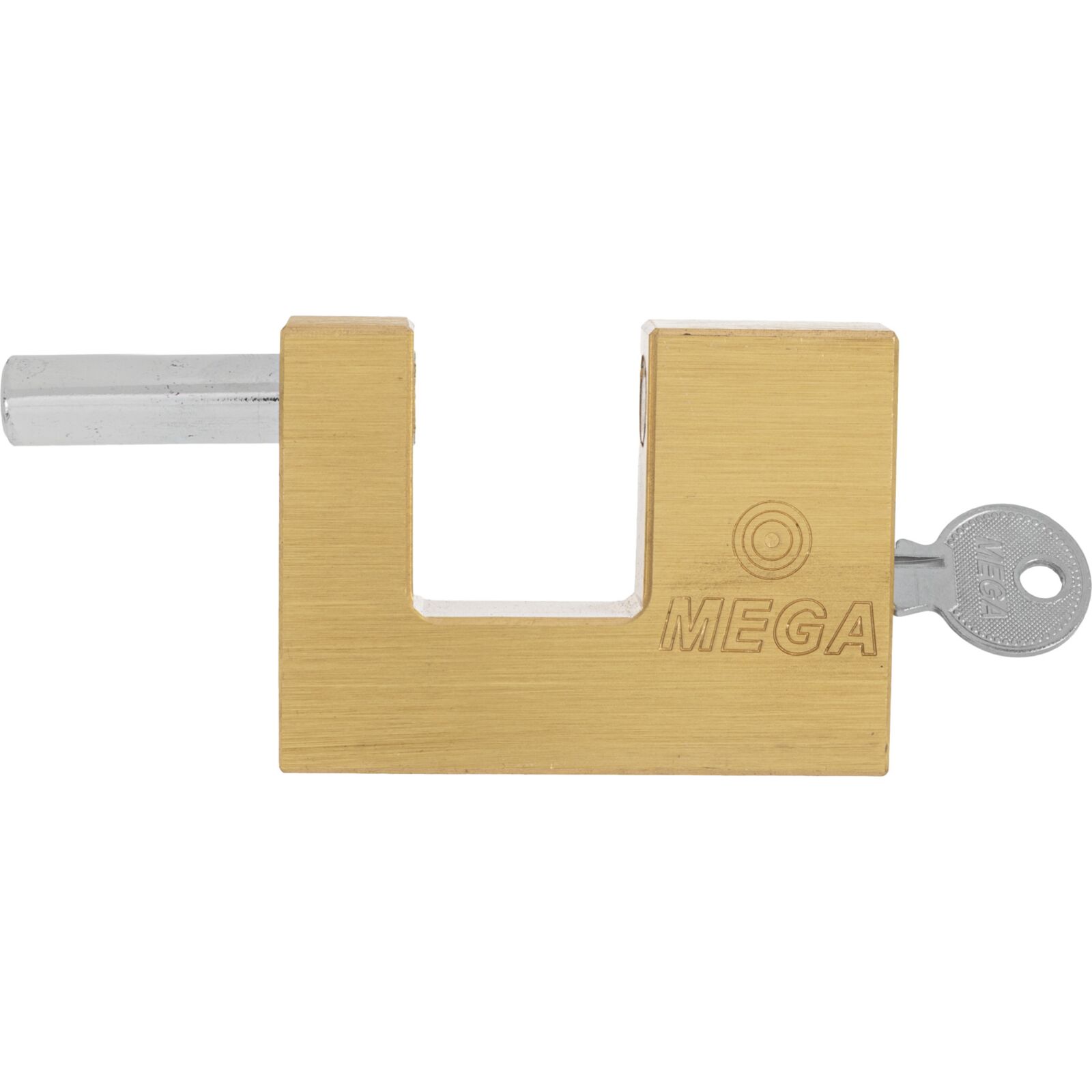 Close Shackle Brass Padlocks , 50 mm, Dist. 14 mm, Bolt 8 mm