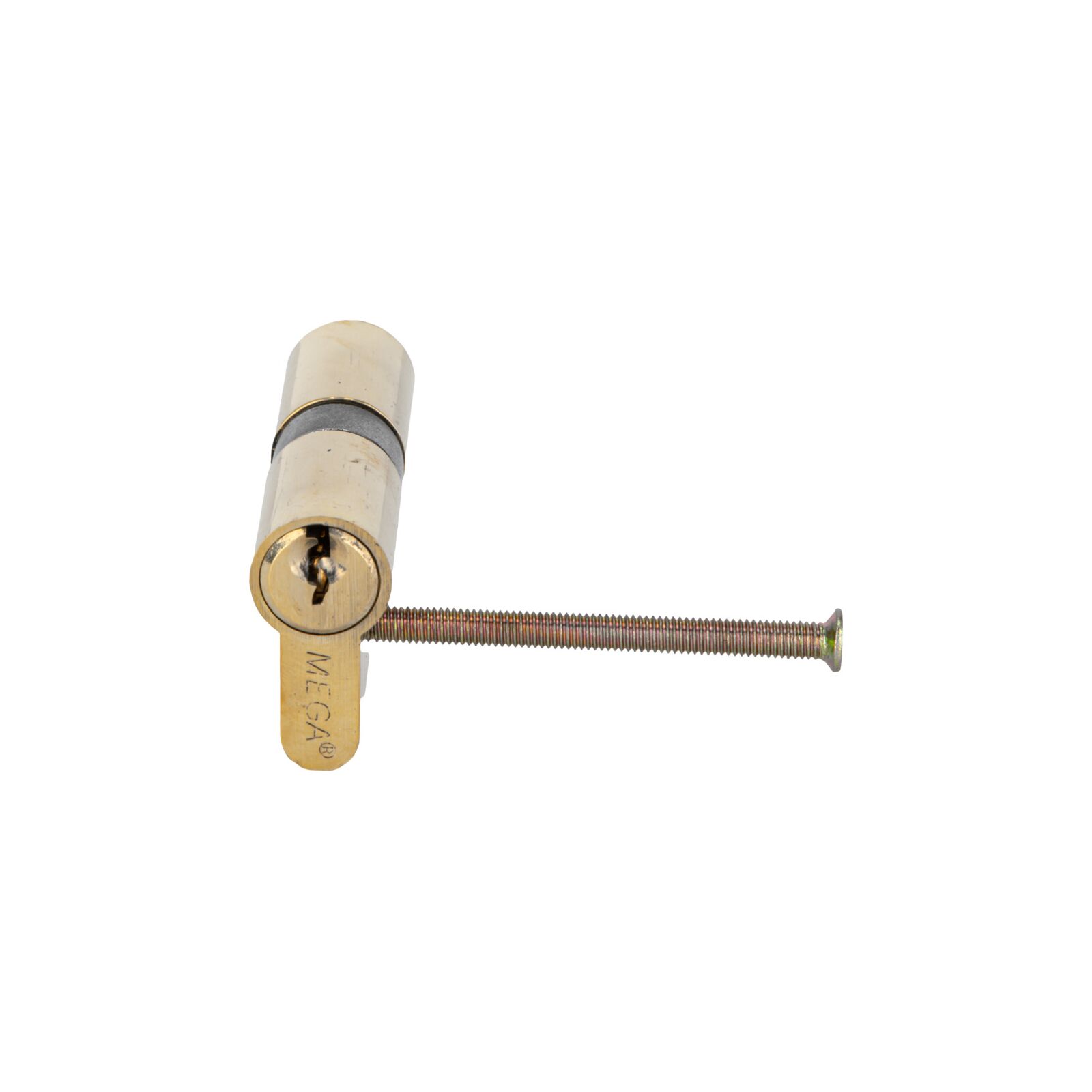 Brass Lock Cylinder 62 mm , 3 Keys
