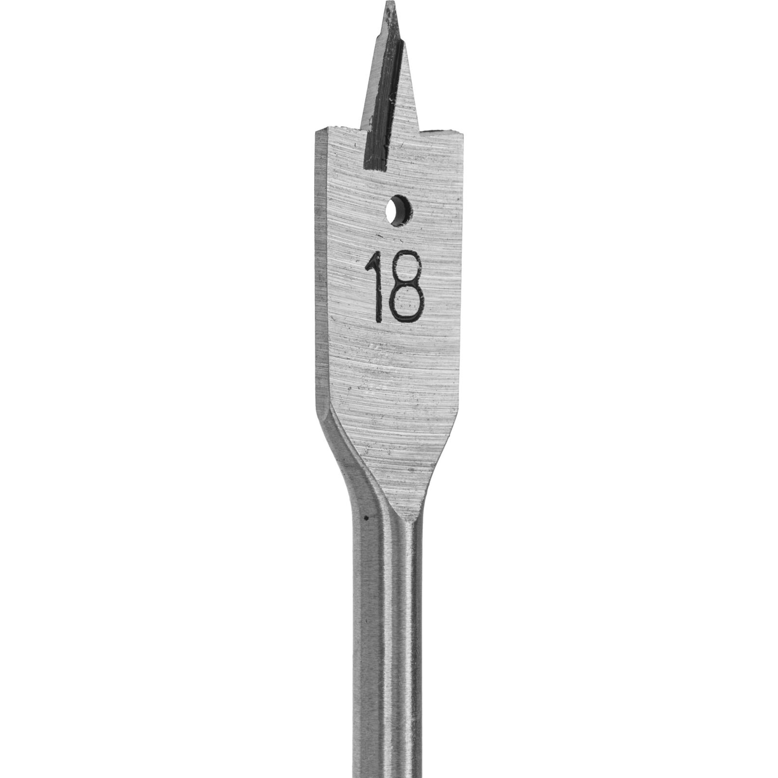 Flat wood drill bit 18x150 mm, HEX shank