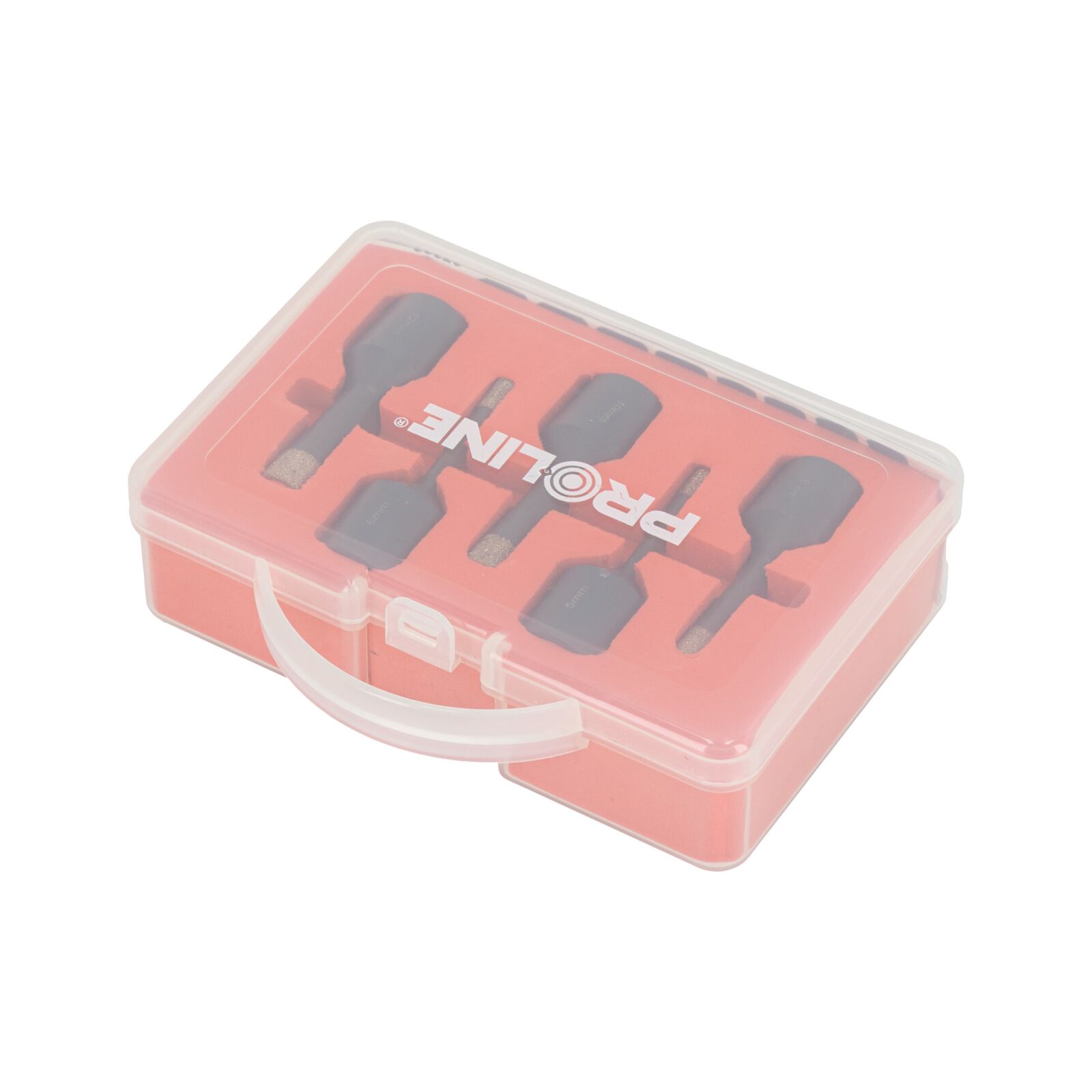 Diamond Hole Saw set 5-12 mm, 5 Pieces, M14, Proline