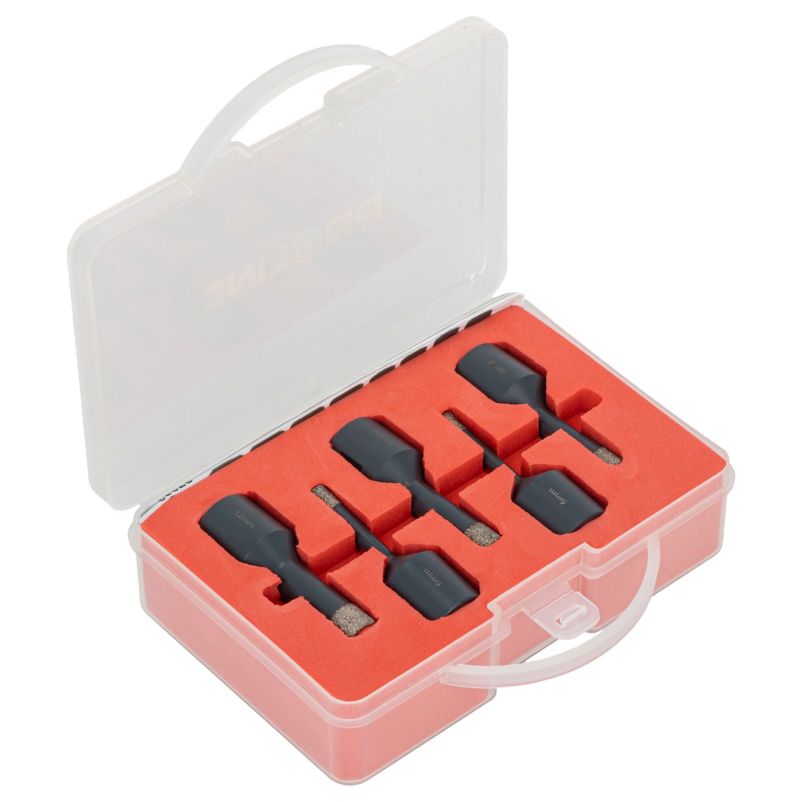 Diamond Hole Saw set 5-12 mm, 5 Pieces, M14, Proline
