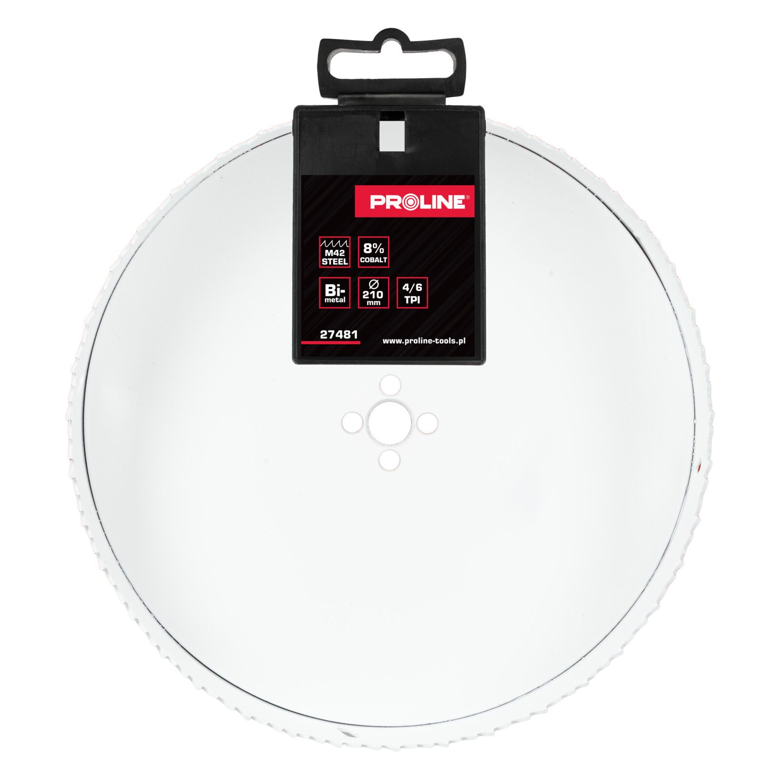 Bimetall Hålsåg M42, Kobolt 8%, 210 mm, 4/6 TPI, Proline