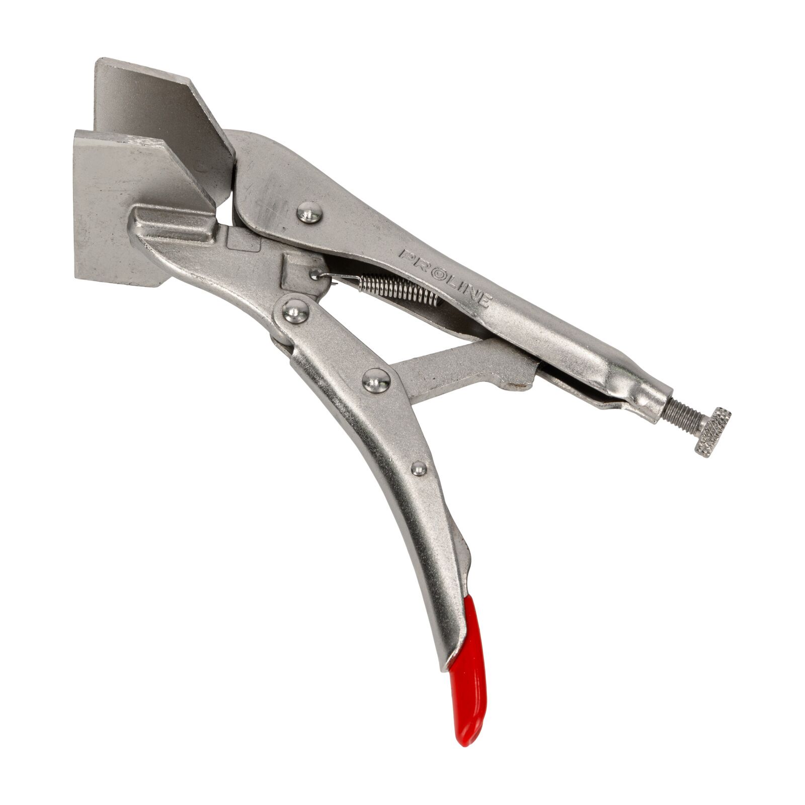 Lock Grip Pliers 200 mm Flat Wide Jaws, Proline