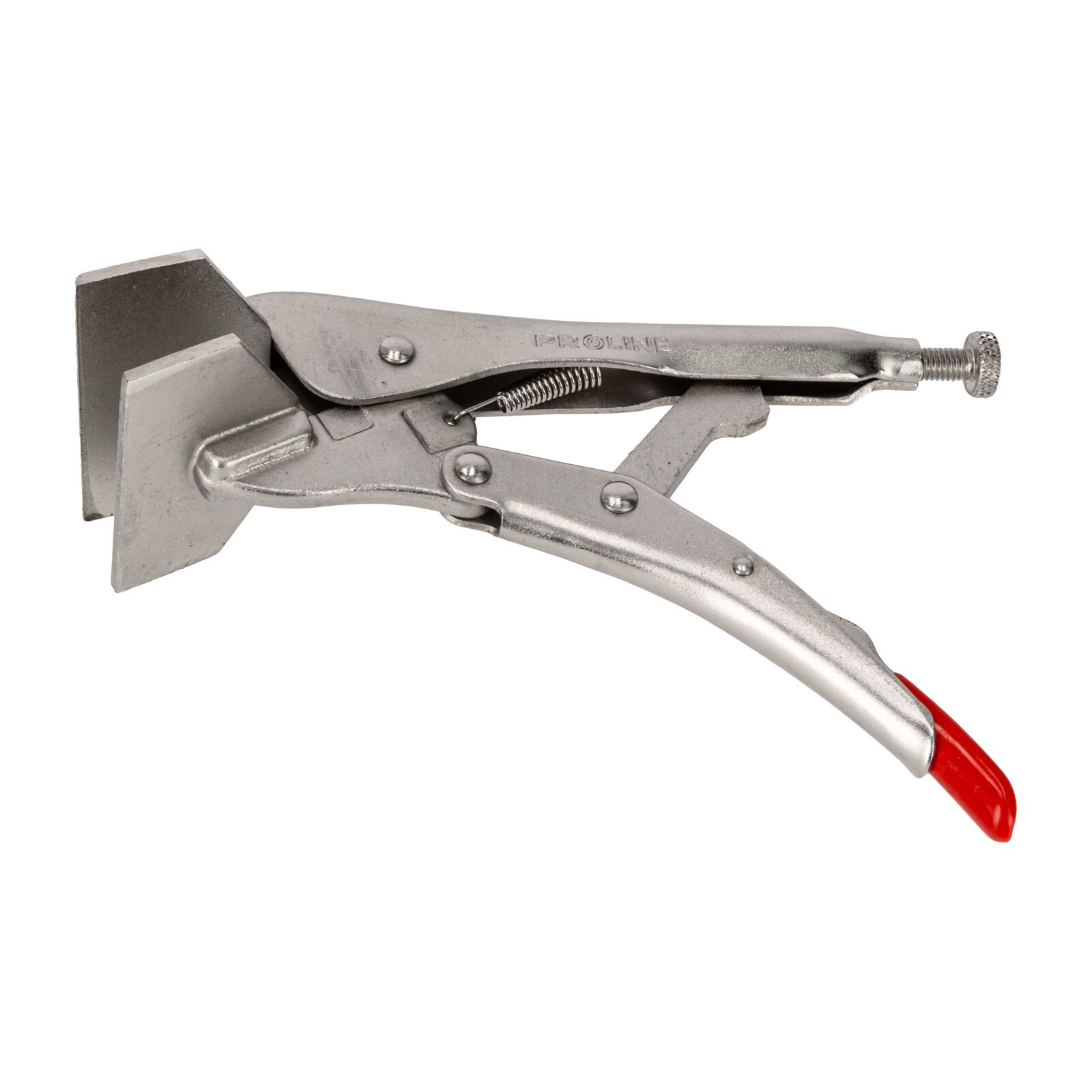 Lock Grip Pliers 200 mm Flat Wide Jaws, Proline
