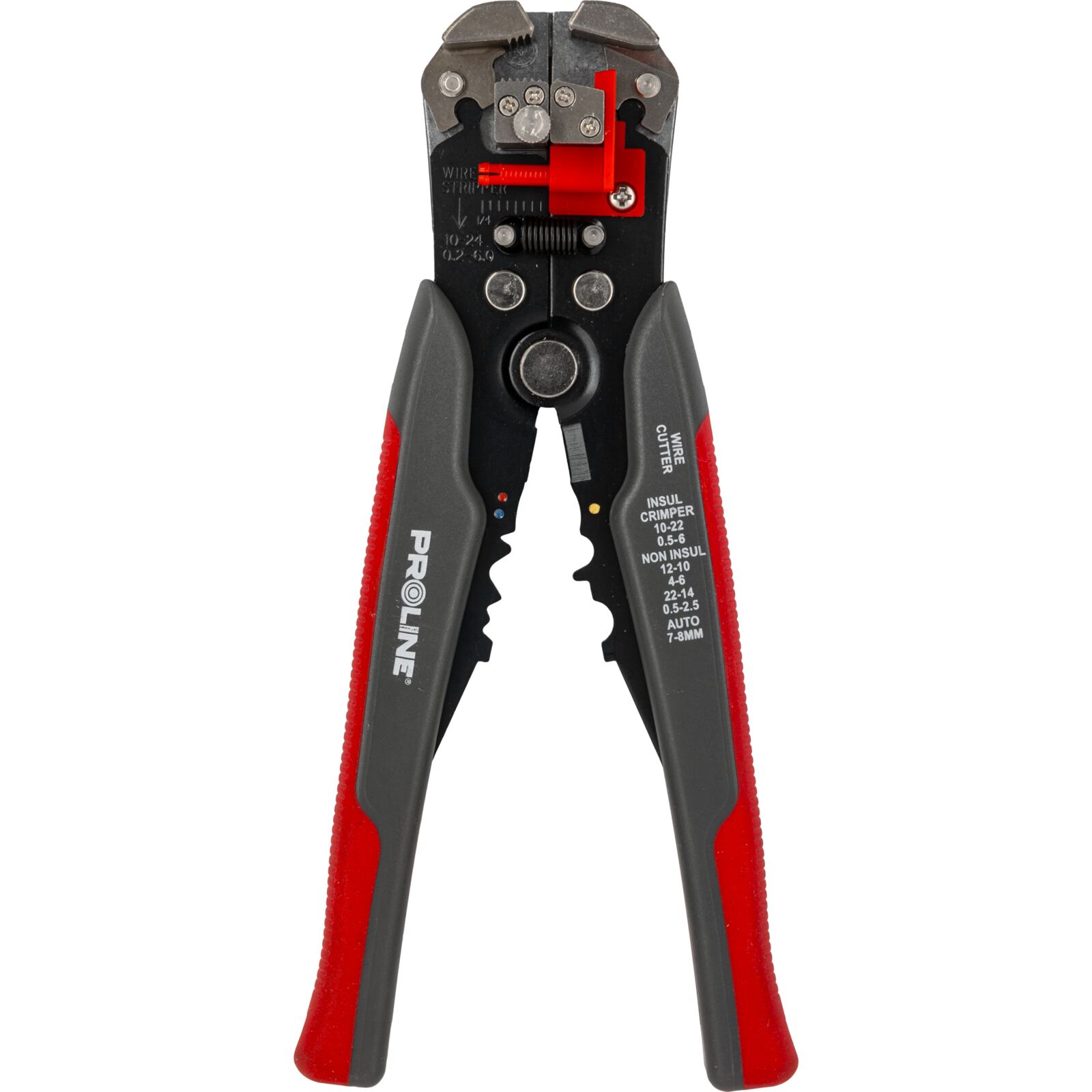Automatic Wire Stripper 0.2-6.0 mm², Connectors 2-10 AWG, 7-8 mm, Proline