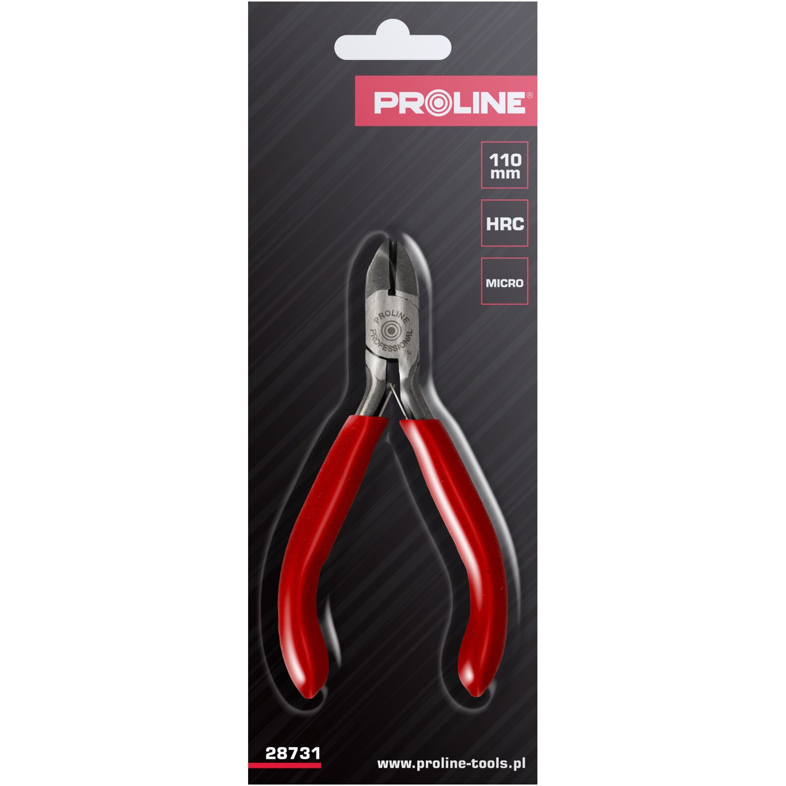 Mini side cutters 110 mm for precision work
