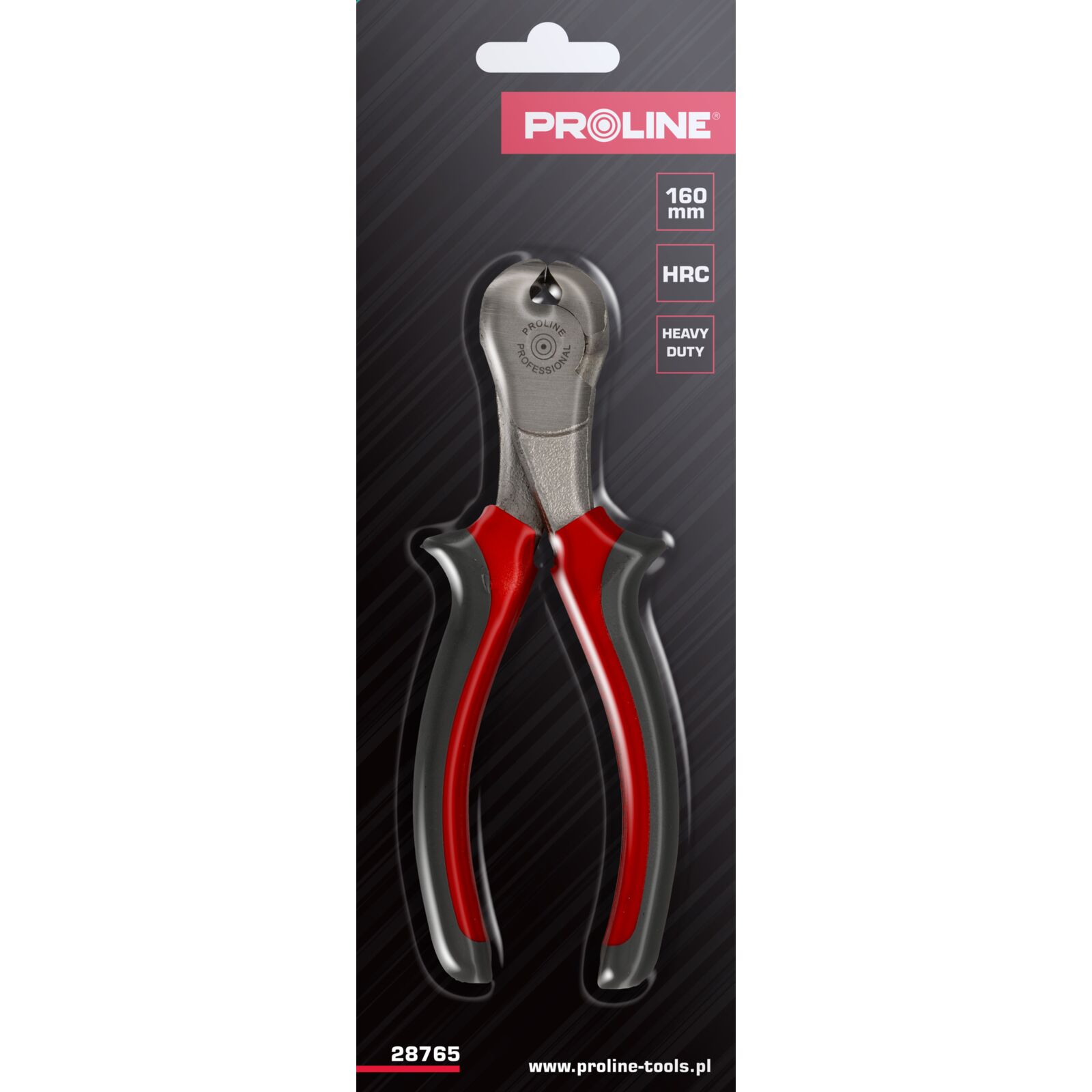 Hovtång 160 mm, Drop Forged, Satin Finish, Heavy Duty, Blå Handtag, Proline