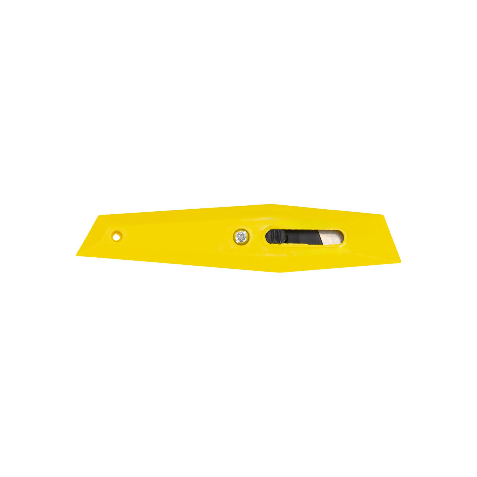 8 pcs Assorted Knive set. All in Yellow Color with Black Ends and Push Lock Buttons.