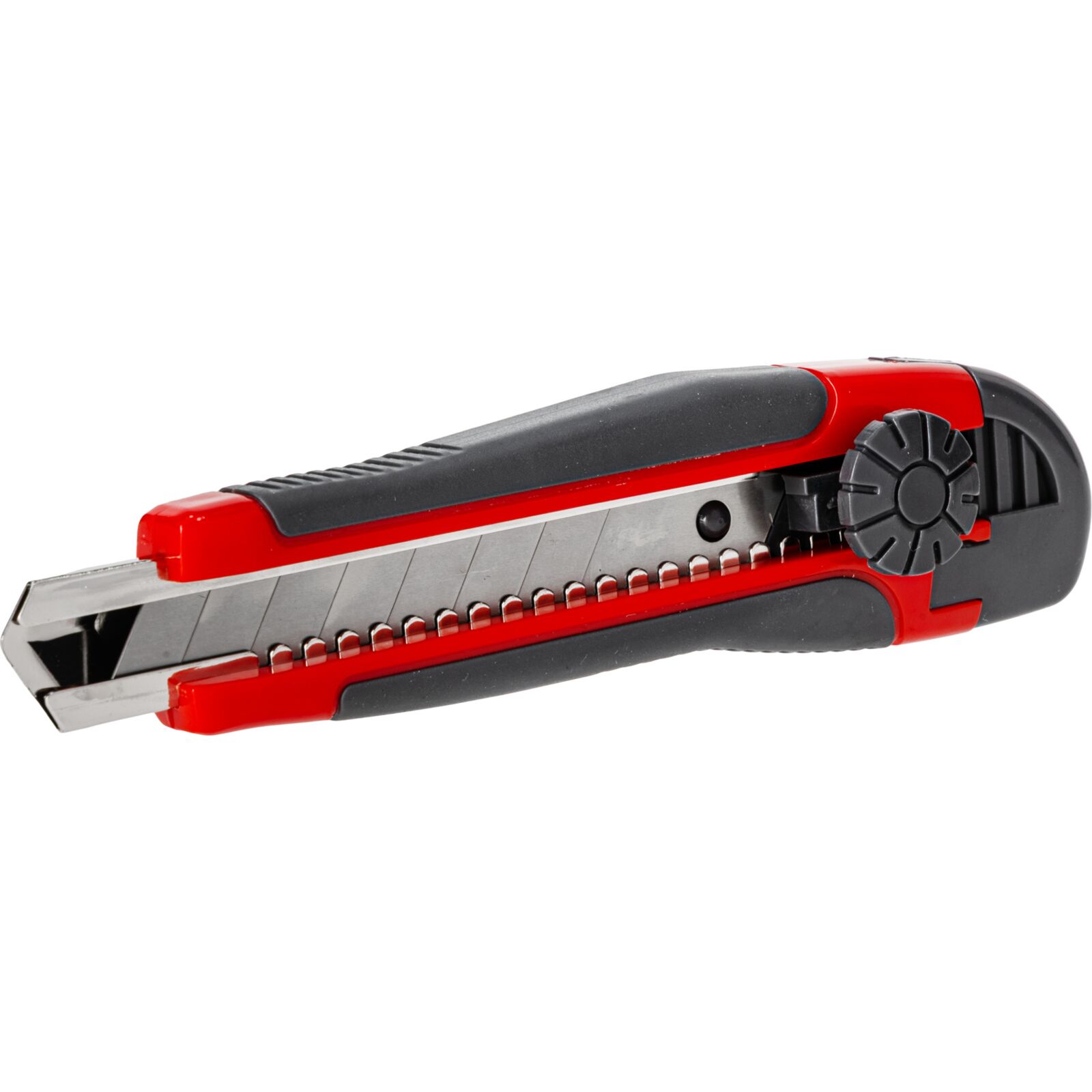 Retraktabel Kniv 18 mm, Gummihandtag, Proline