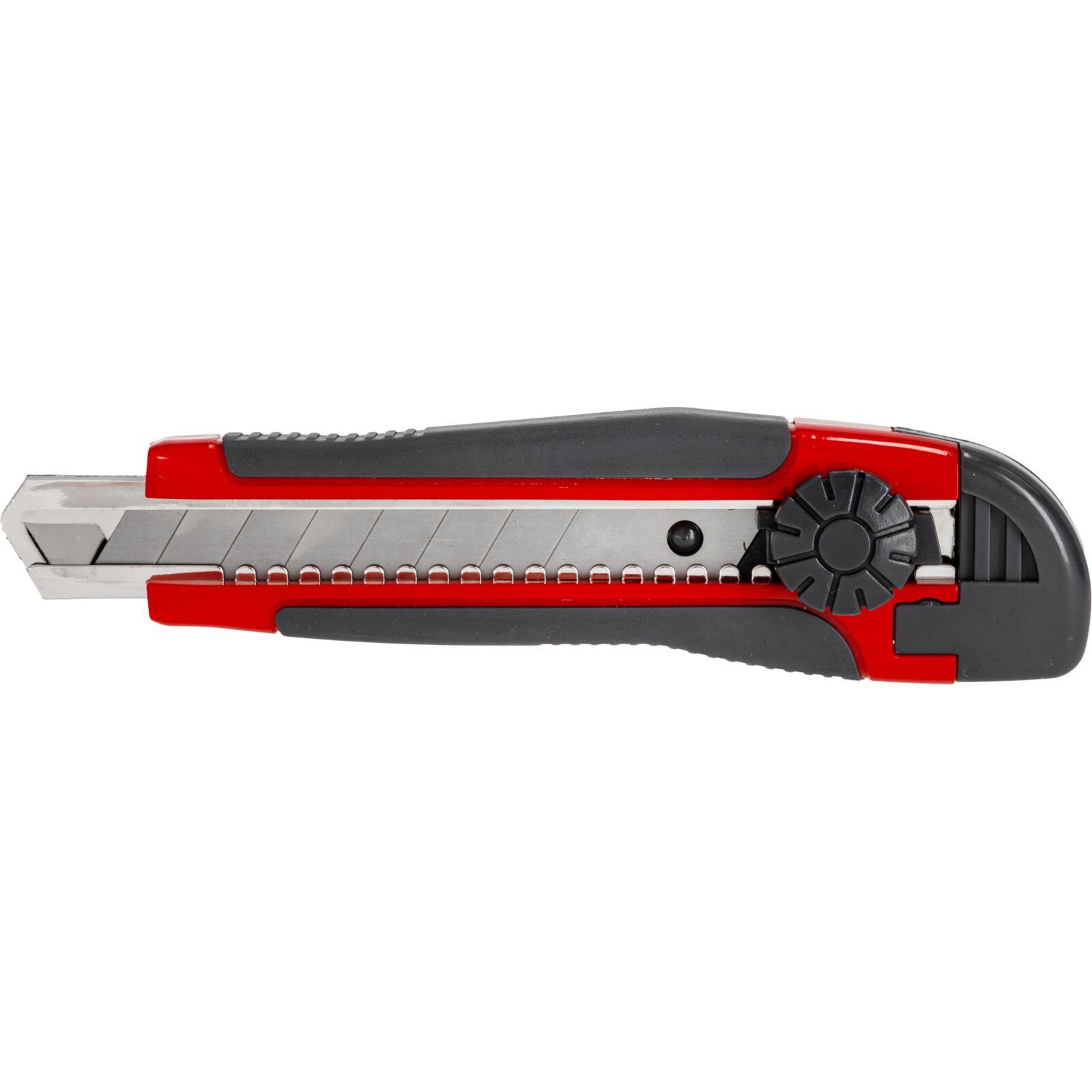 Retraktabel Kniv 18 mm, Gummihandtag, Proline