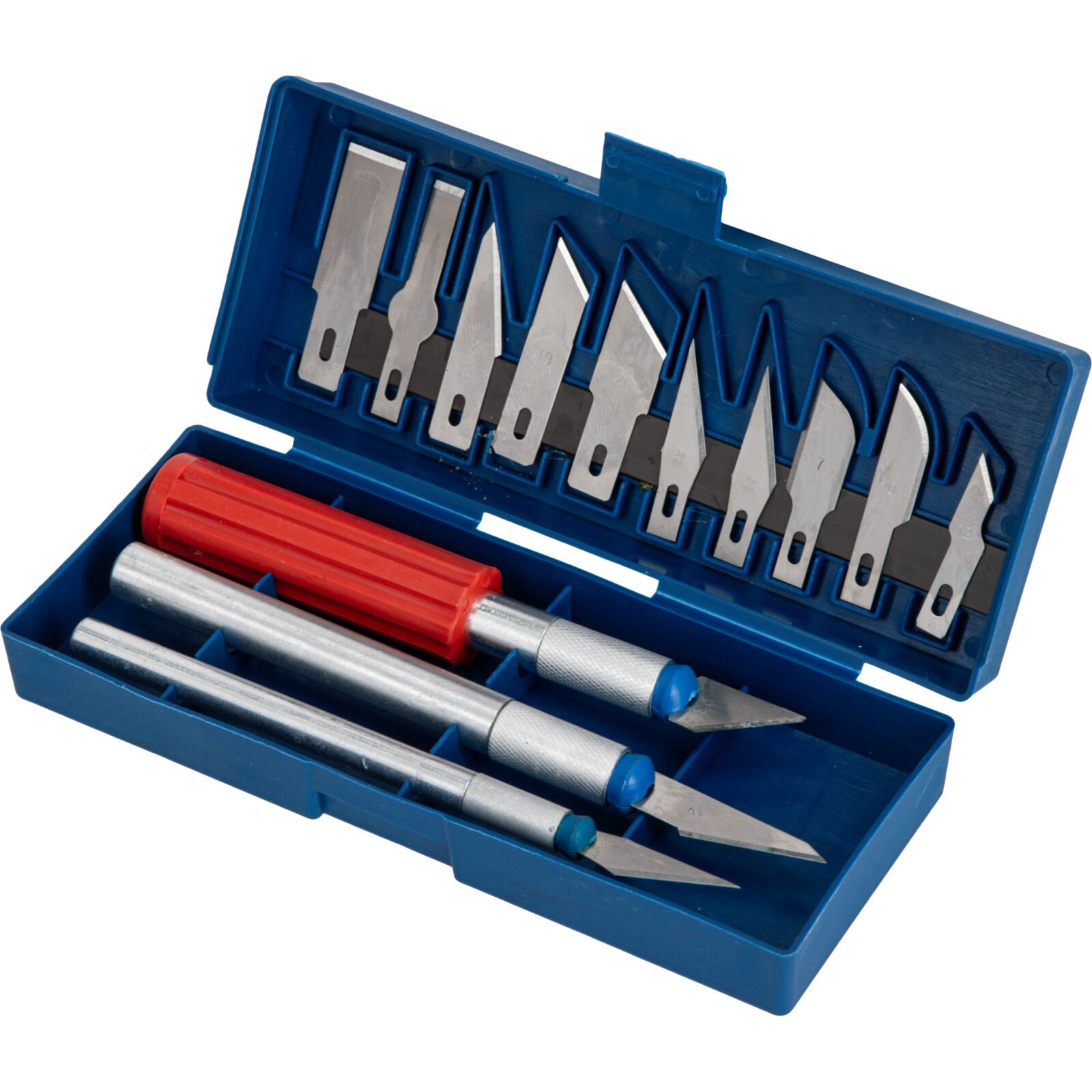 Modellknivar 16 st med 13 olika blad