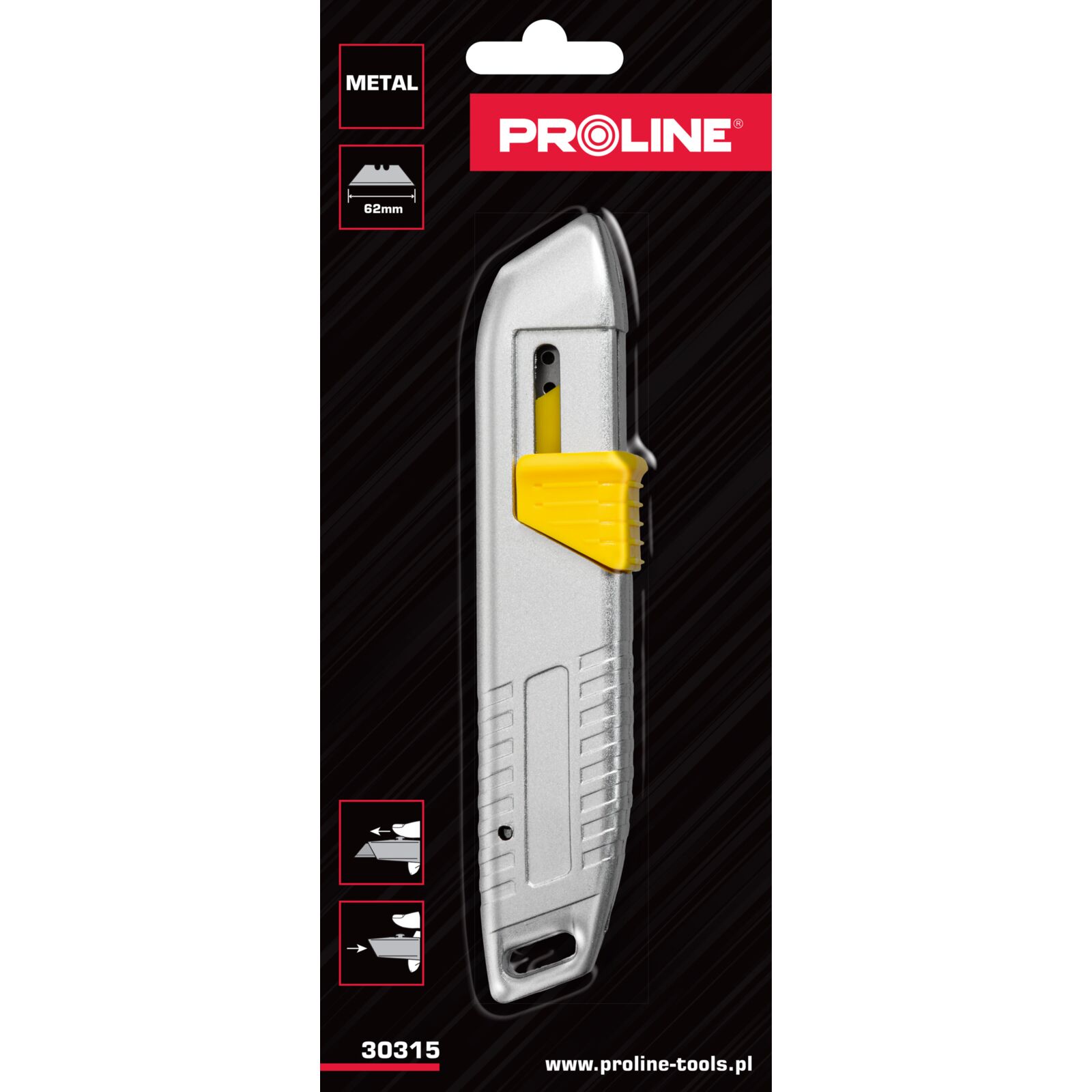 Trimmingskniv 62 mm, Proline