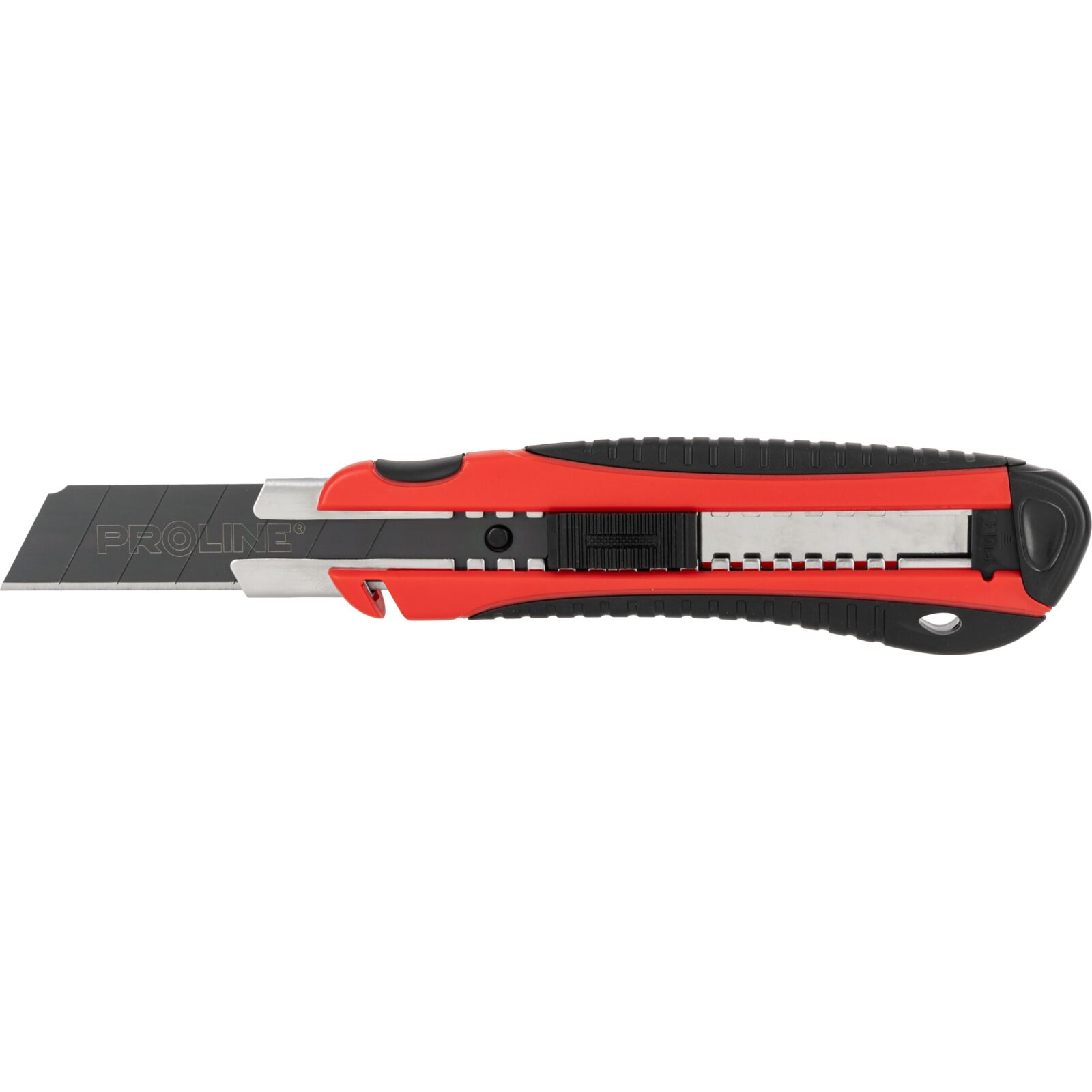 Retraktabel Kniv 25 mm, SK2 Svart, (1+2 st), Proline