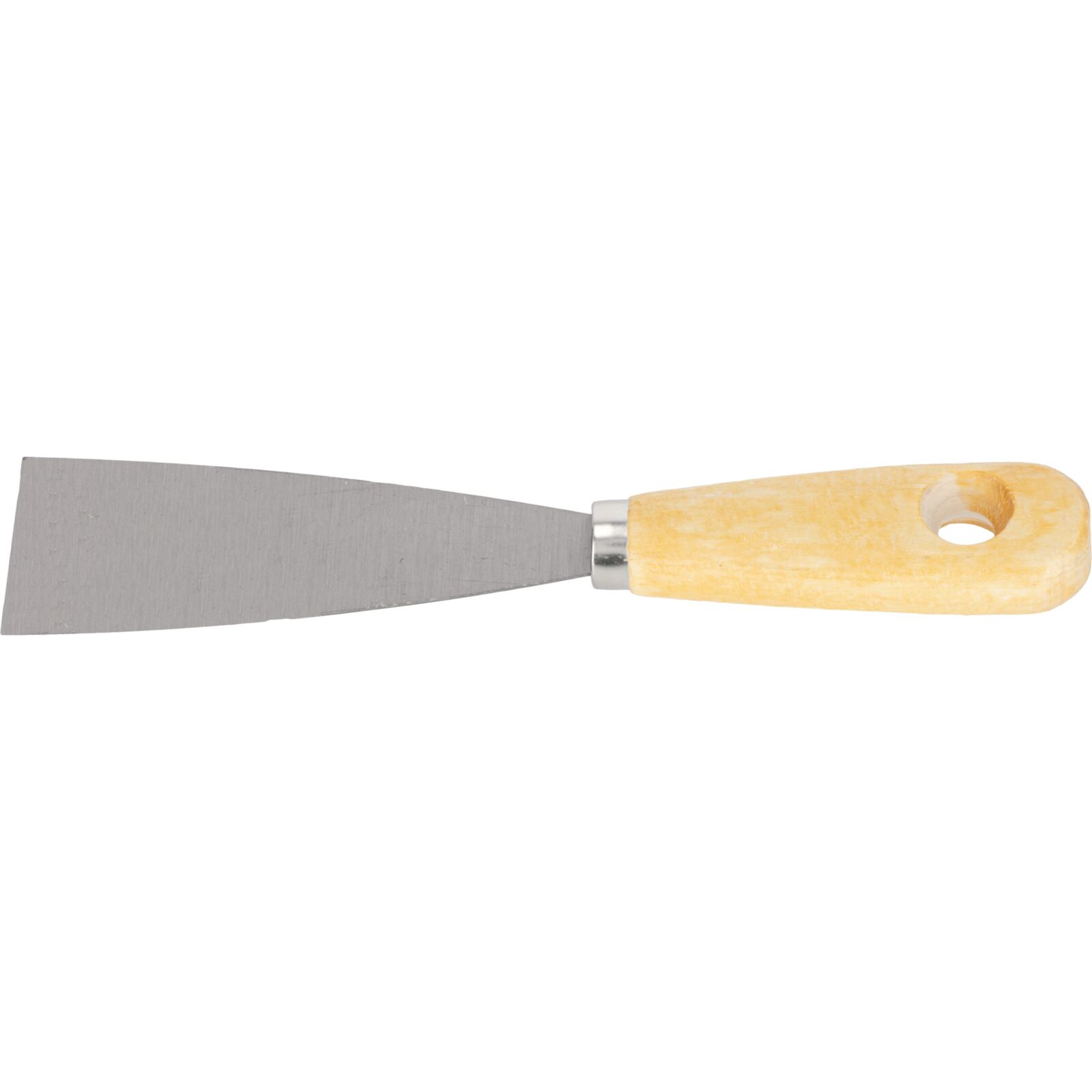 Scraper 40 mm, Hanging Whole in Light Wooden Lacquered Handle