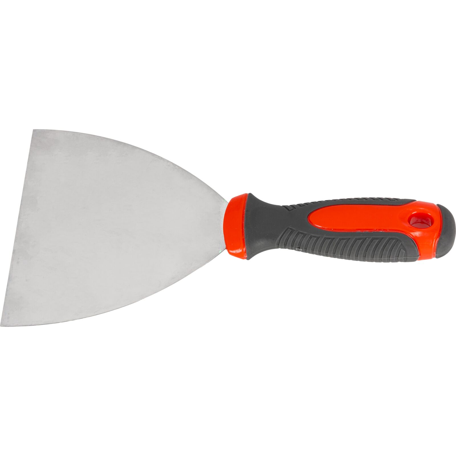 Stainless steel wall scraper 125 mm, TPR handle