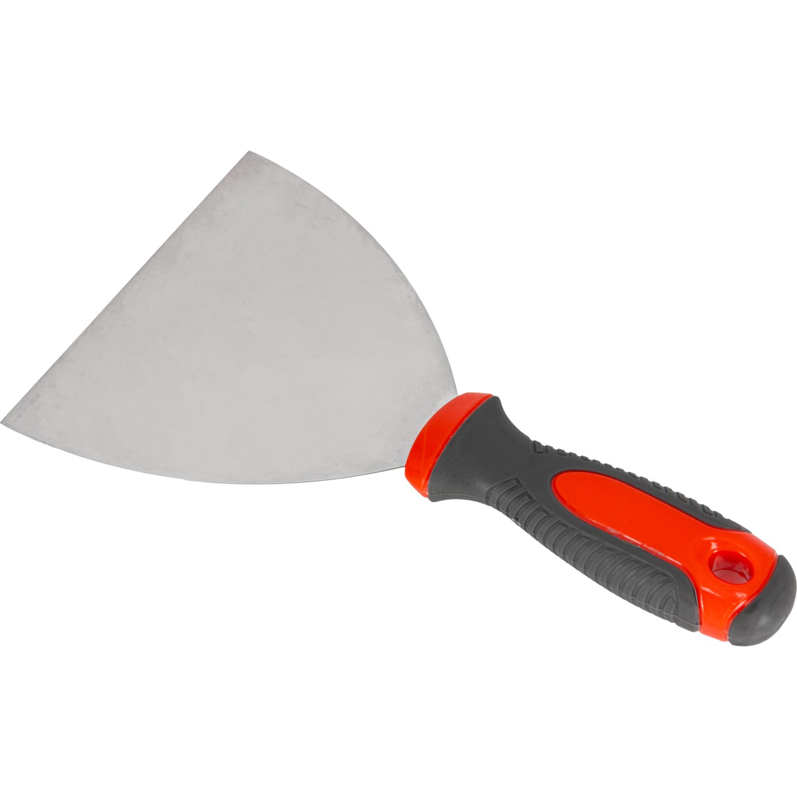 Stainless steel wall scraper 125 mm, TPR handle