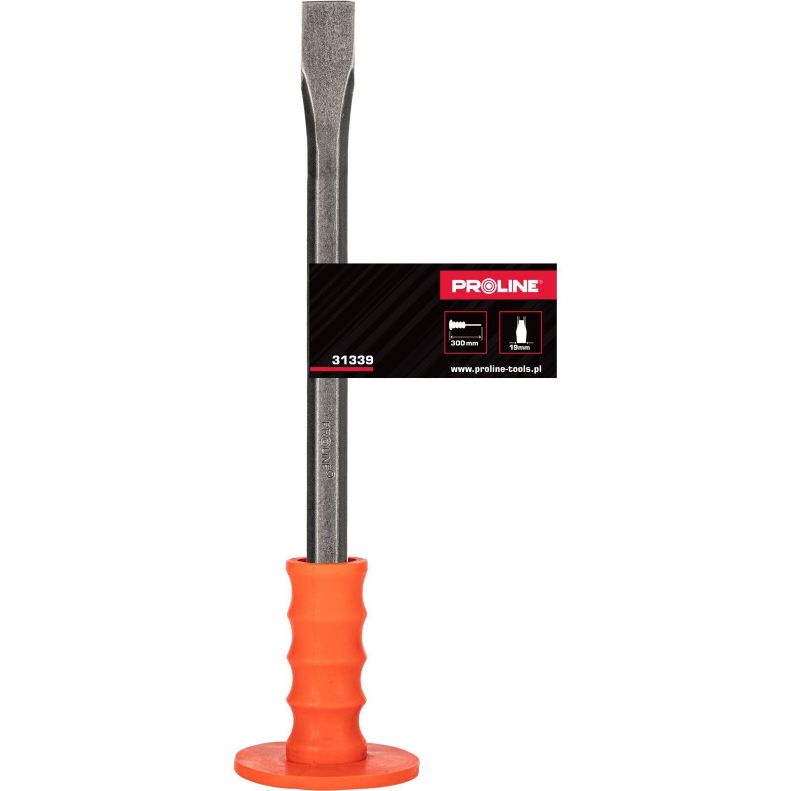 Flat Cold Chisels- 19300 mm, Rubber Handle