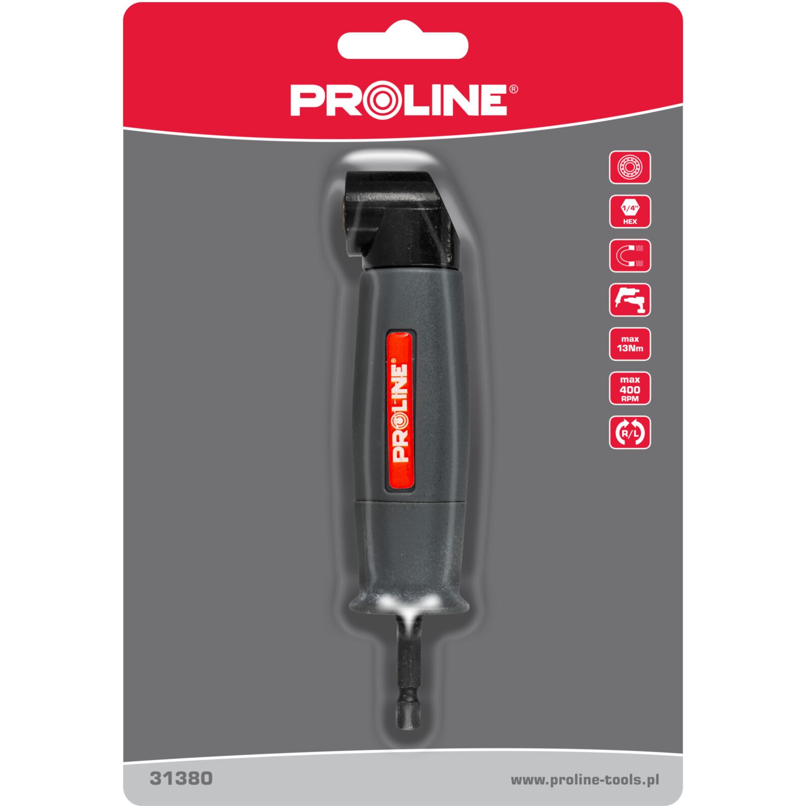 90° Angle Adapter with Bearings, Proline