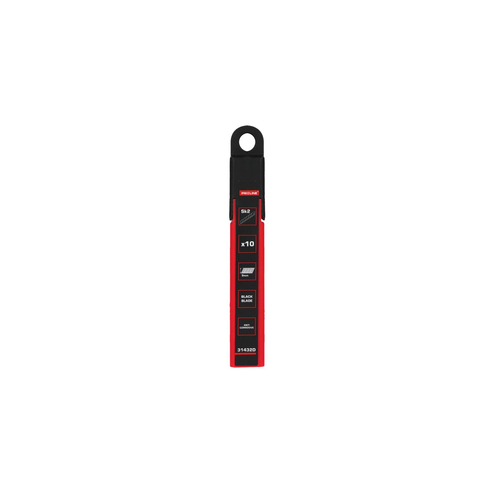Avbrytbara knivblad SK2 9 x 0,38 mm, 10 st