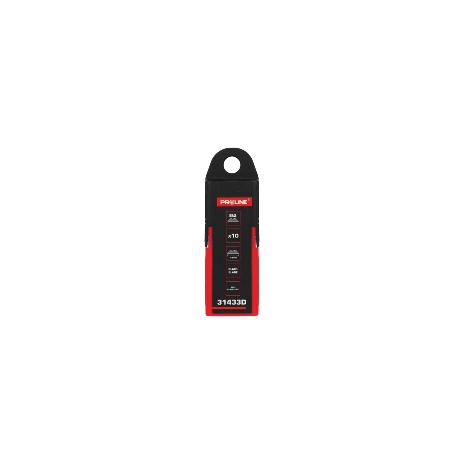 Trim Knife Blades 59 x 0.61 mm 10-Pack, Proline