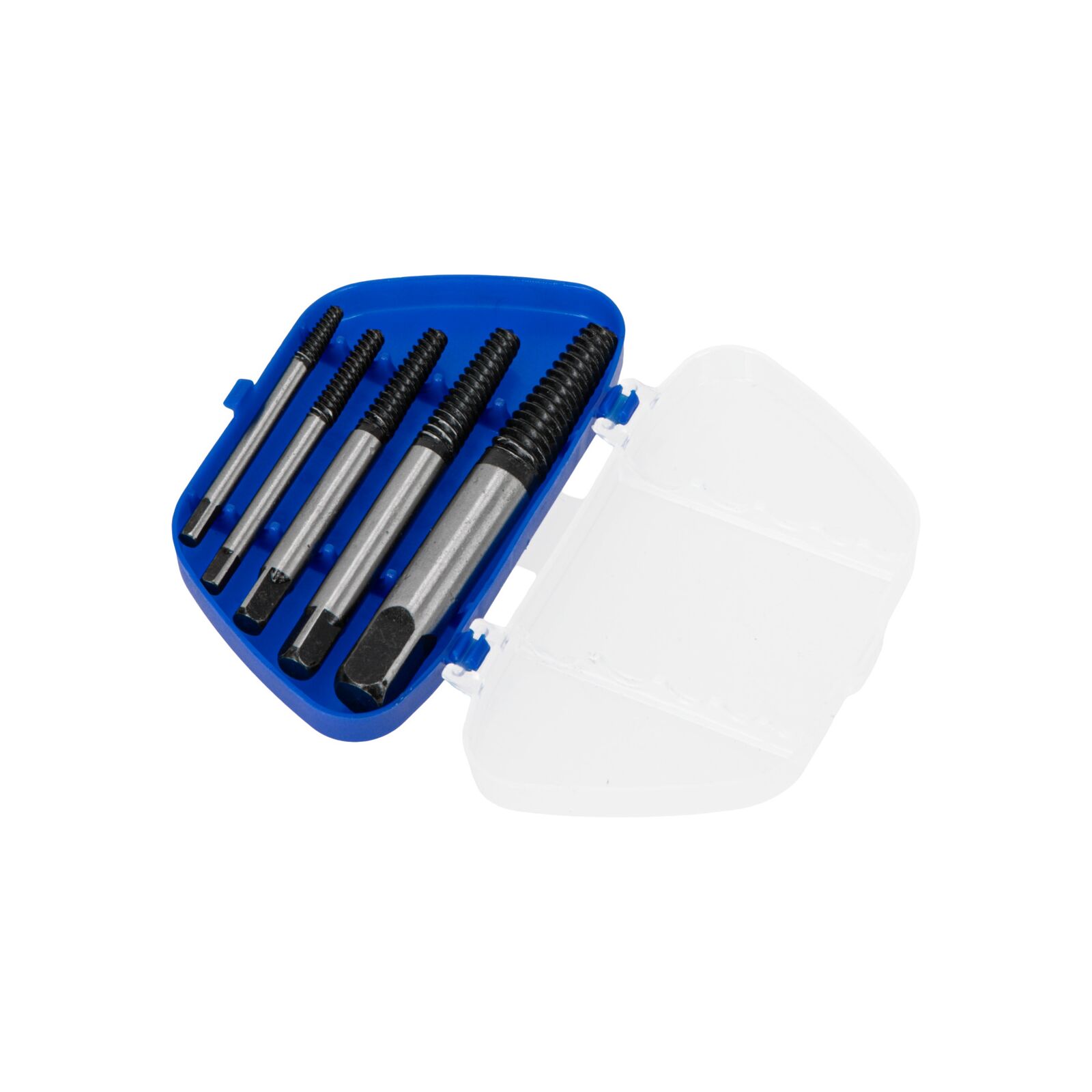 Screw Extractor set 5Pcs: 3.3 - 19.0 mm.